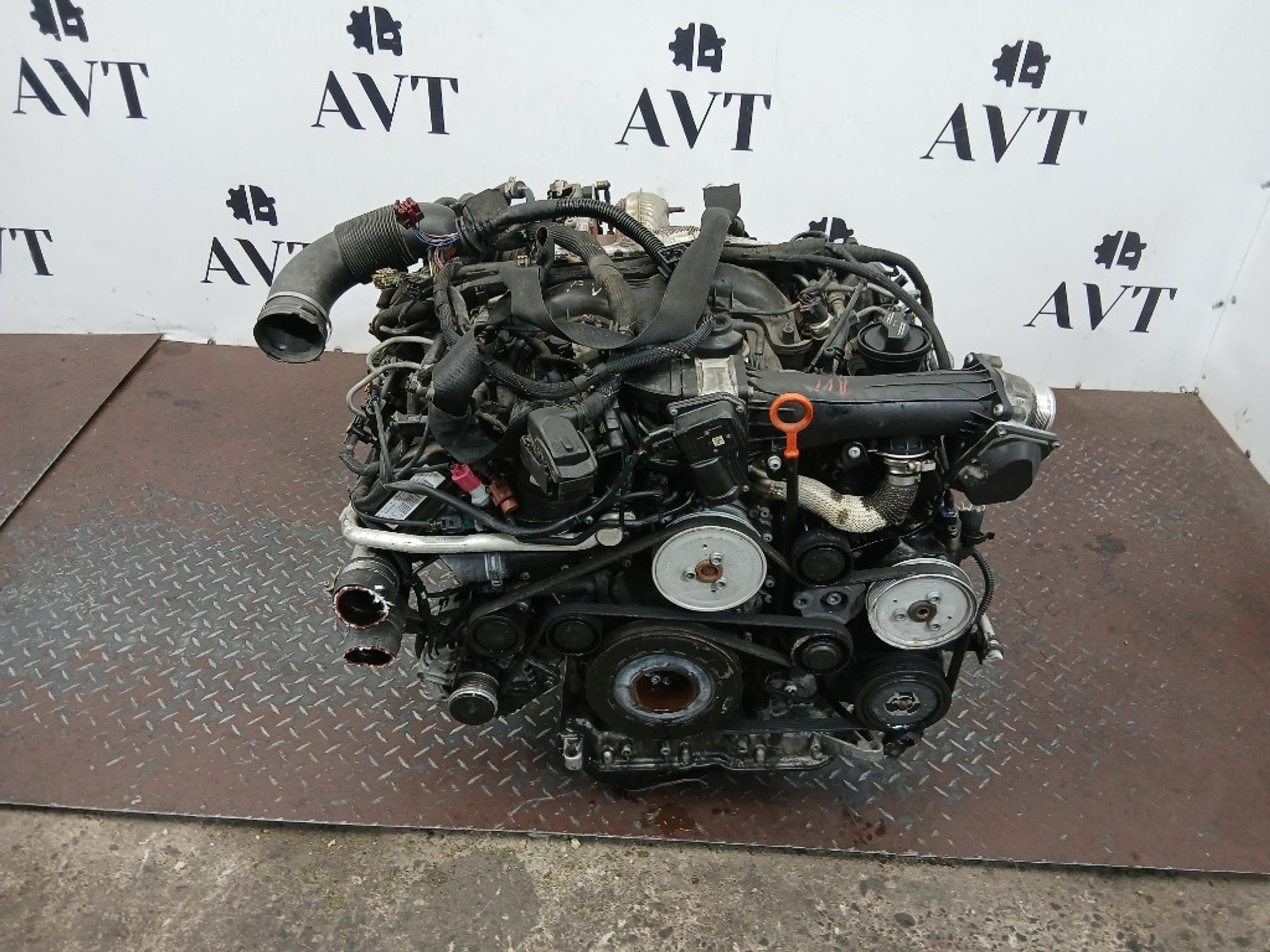 Двигатель Audi Q7 4L CJG CJG, 360000 рублей, Москва