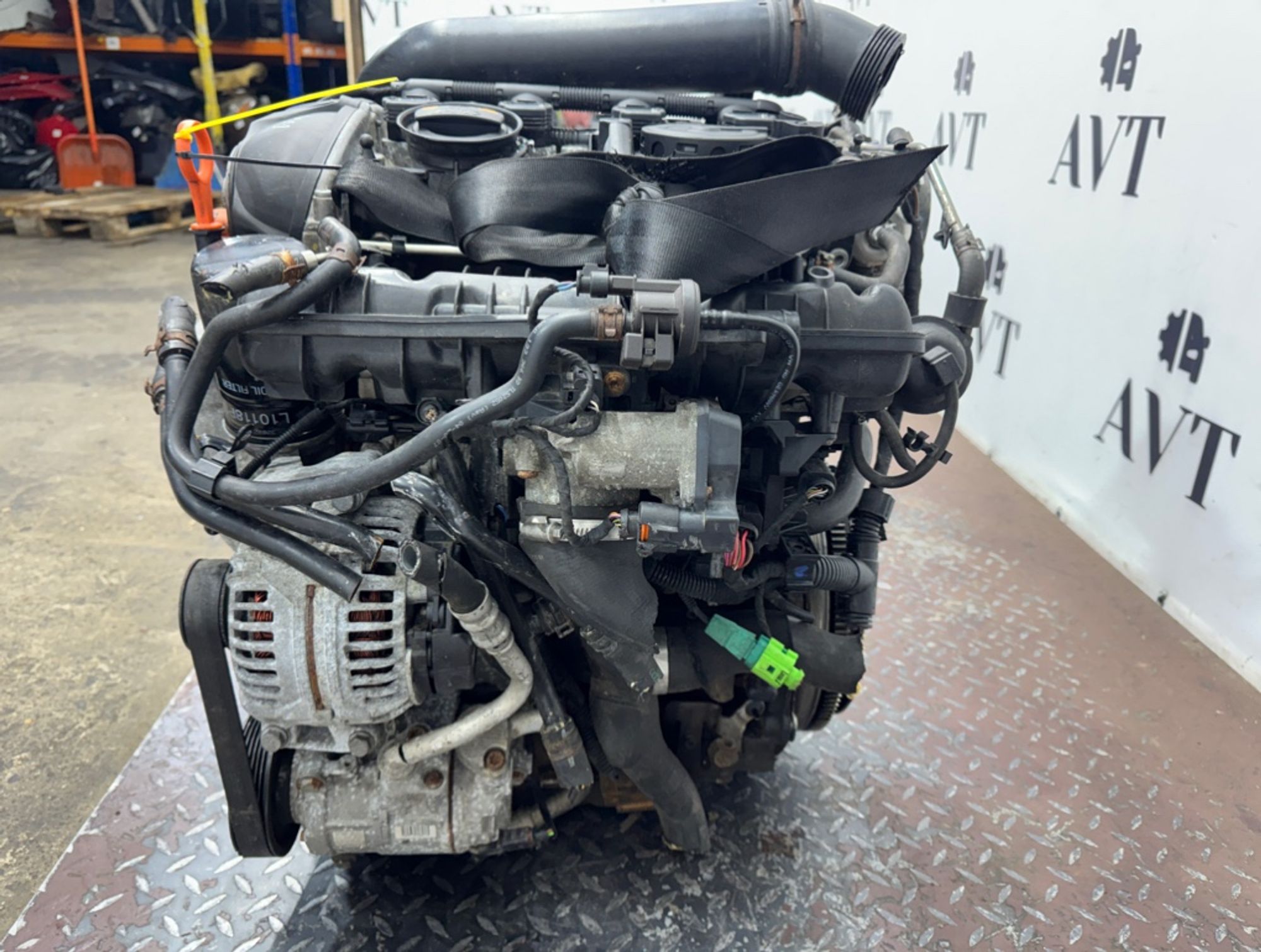 Двигатель Audi A3 BZB BZB, 165000 рублей, Москва