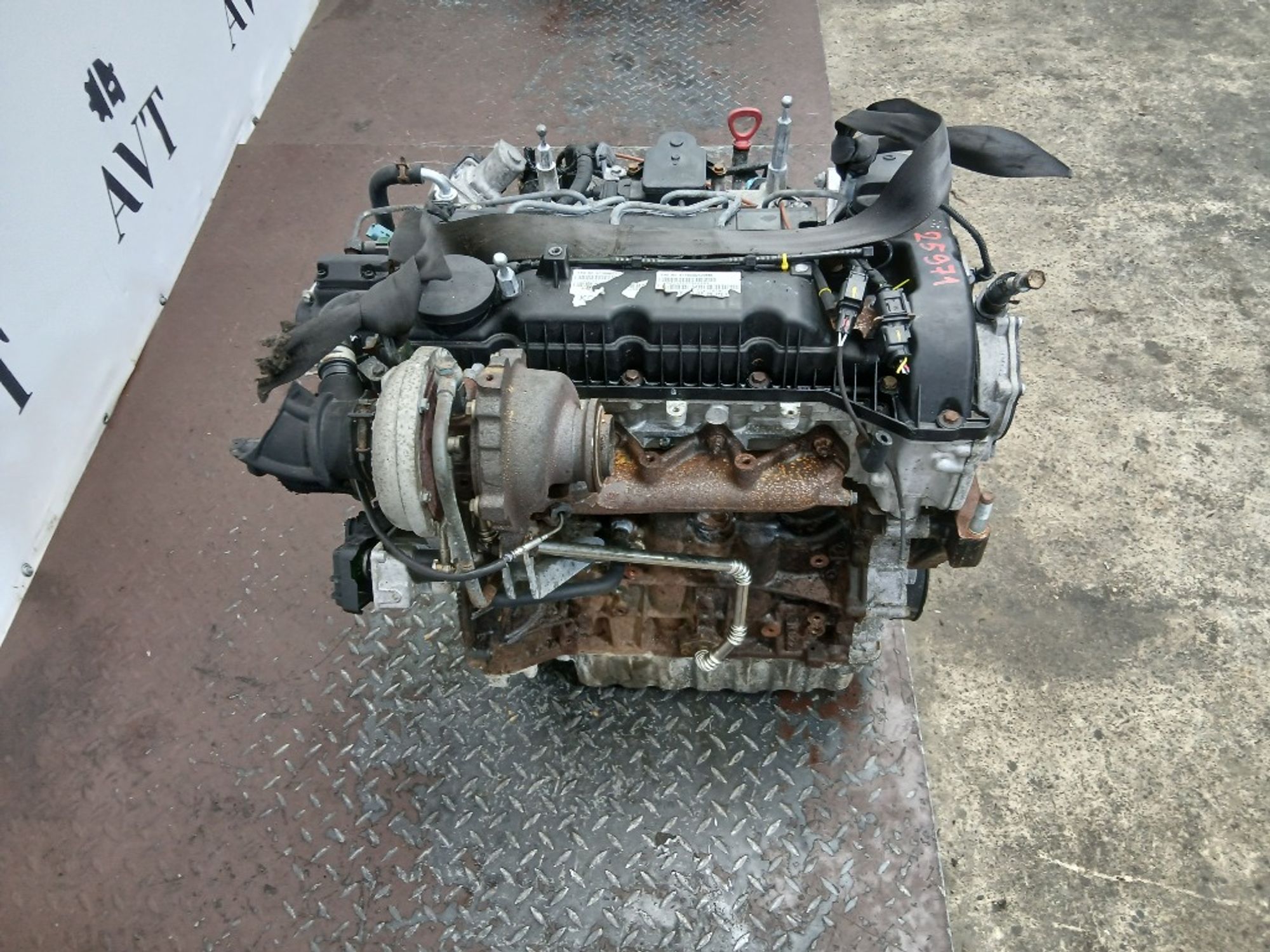 Двигатель SsangYong Actyon CK D20DTF D20DTF, 165000 рублей, Москва