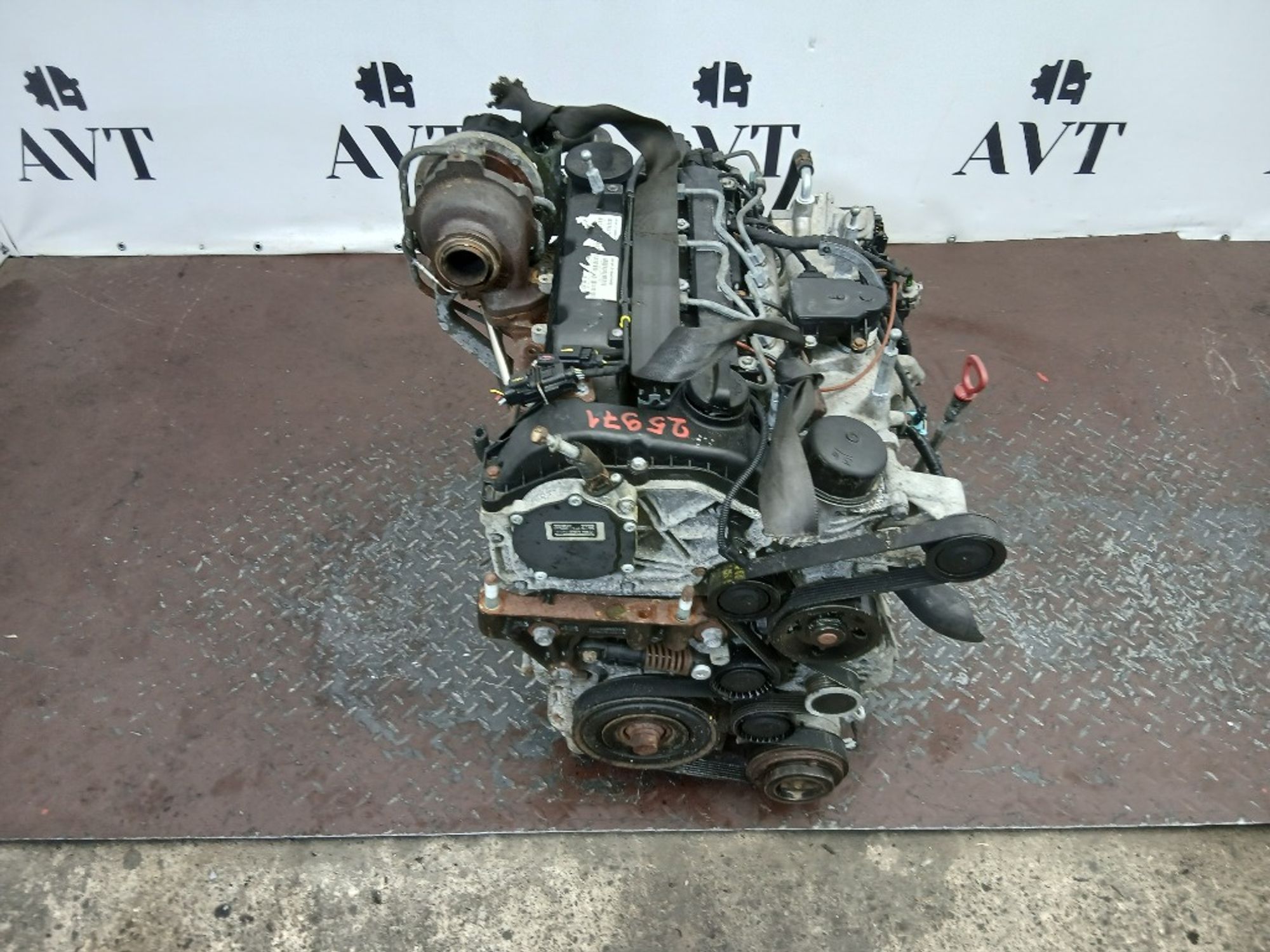 Двигатель SsangYong Actyon CK D20DTF D20DTF, 165000 рублей, Москва