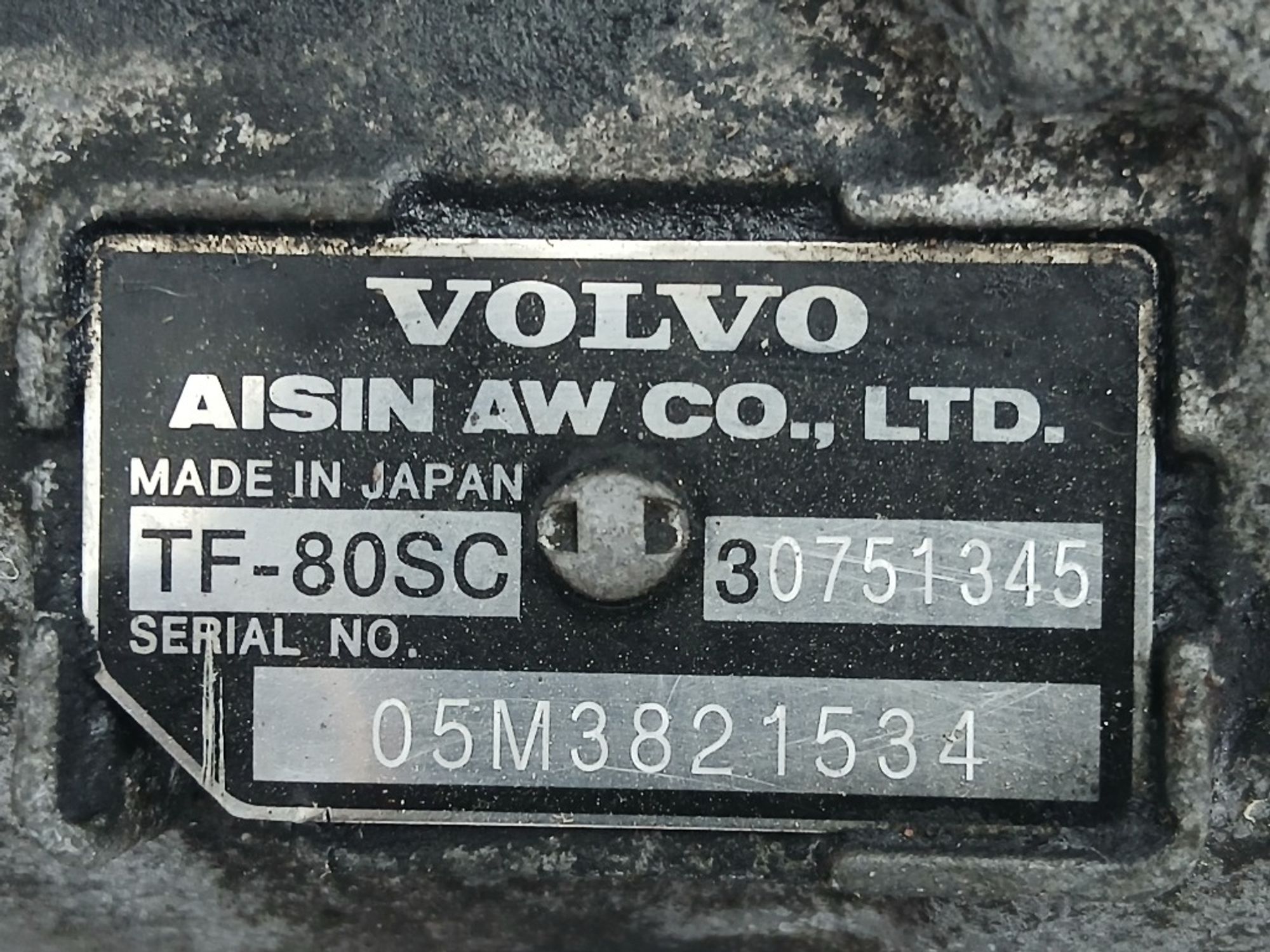АКПП Volvo S60 D5244T4 TF80SC, 30000 рублей, Москва