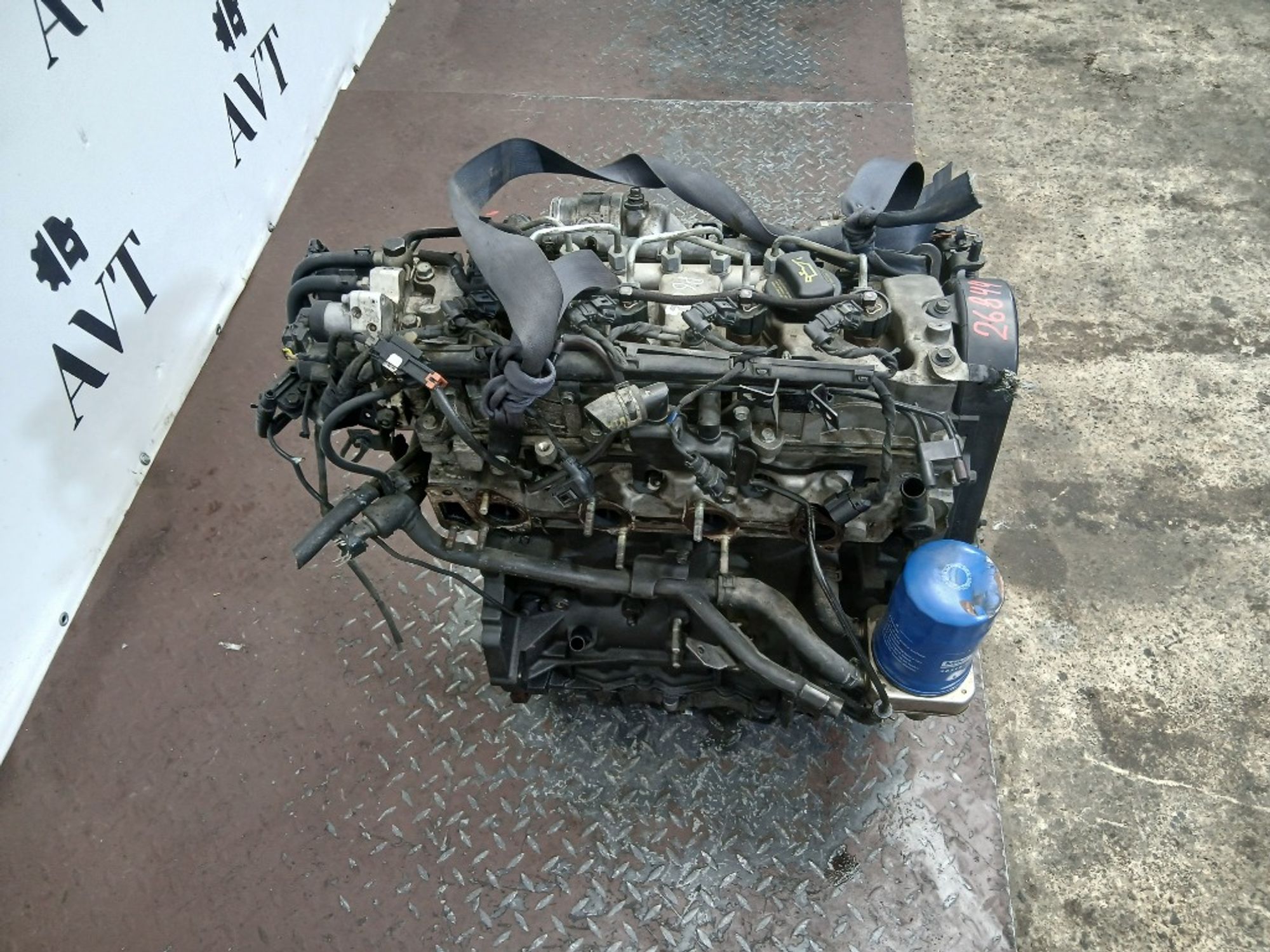 Двигатель Hyundai Santa Fe CM D4EB D4EB, 155000 рублей, Москва