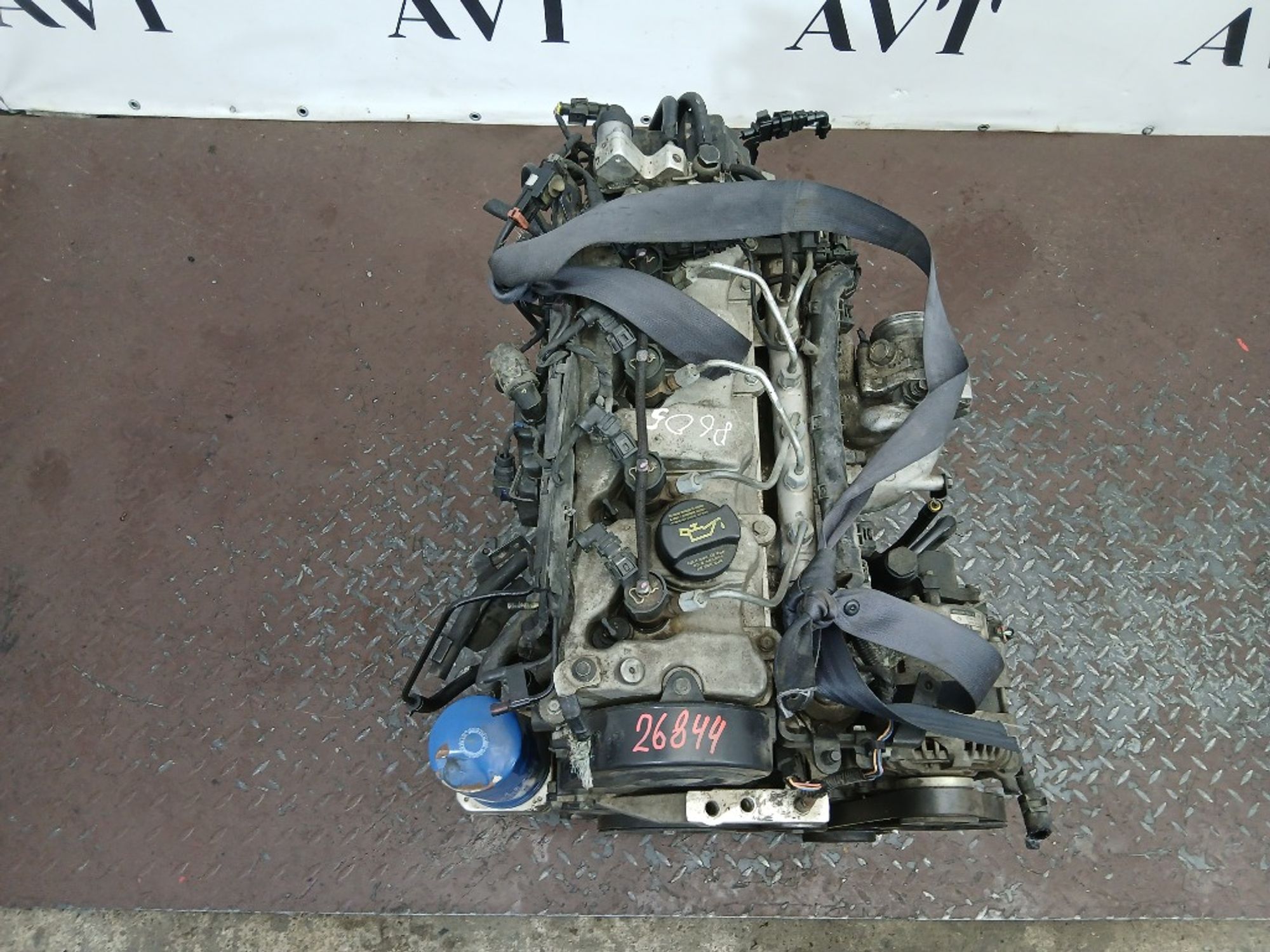 Двигатель Hyundai Santa Fe CM D4EB D4EB, 155000 рублей, Москва