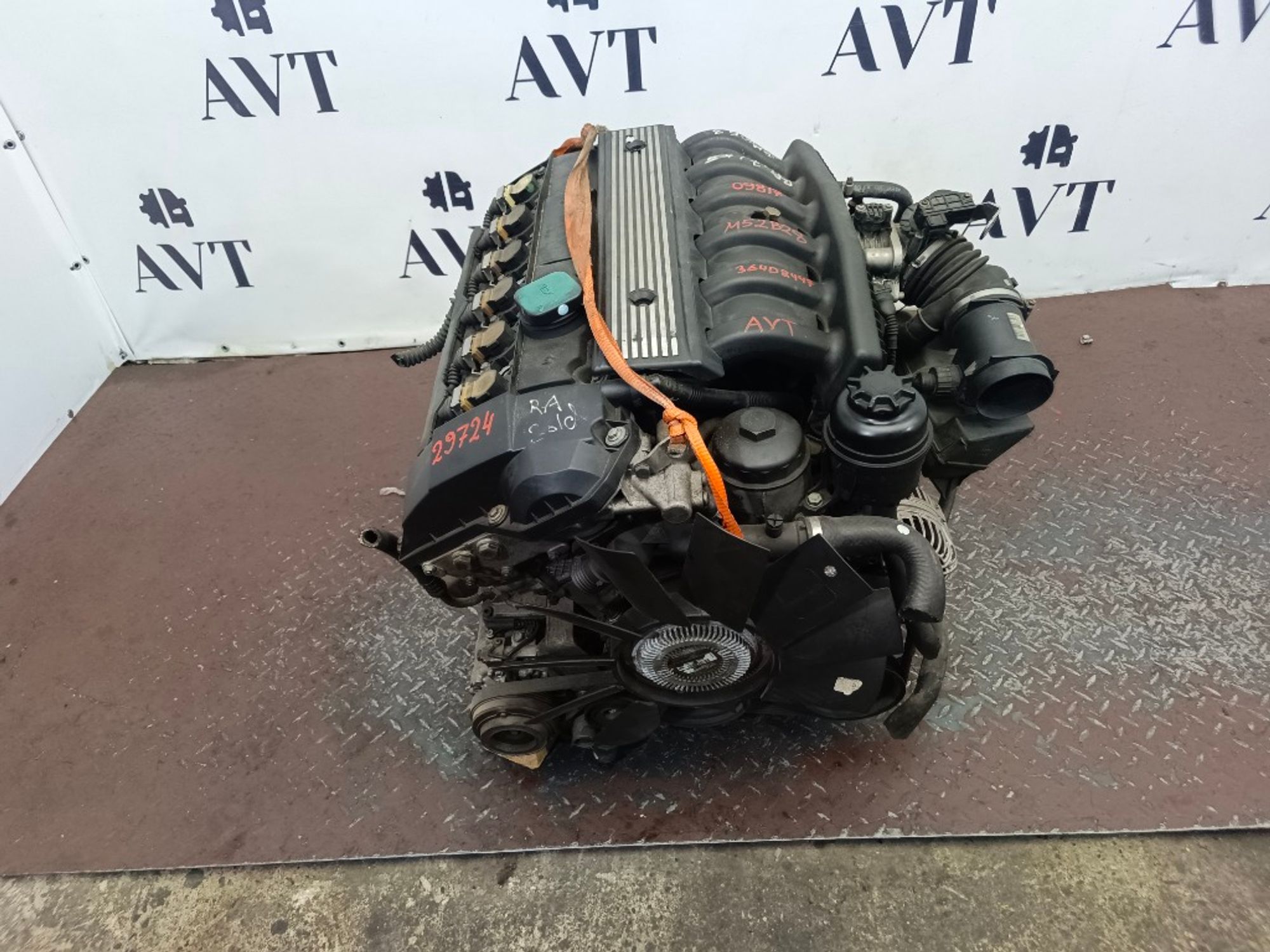 Двигатель BMW 5-Series E39 M52B28 286S1, 200000 рублей, Москва