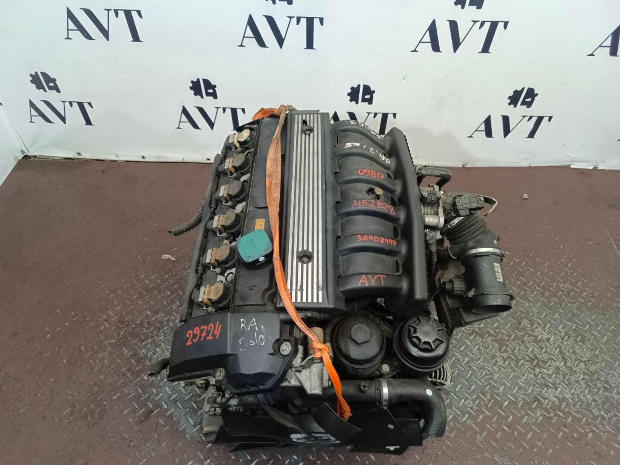 Двигатель BMW 5-Series E39 M52B28 286S1, 200000 рублей, Москва