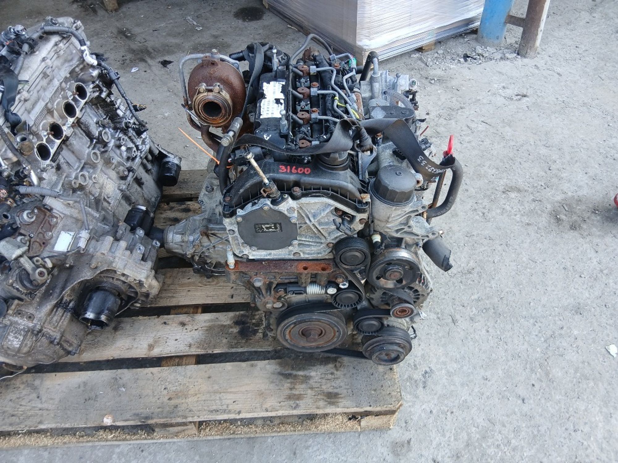 Двигатель SsangYong Korando D20DTF D20DTF, 130000 рублей, Москва