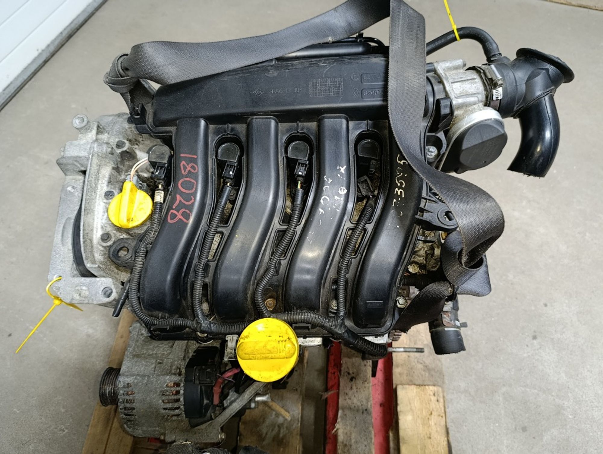 Двигатель Renault Grand Scenic K4M766 K4M766, 68000 рублей, Москва