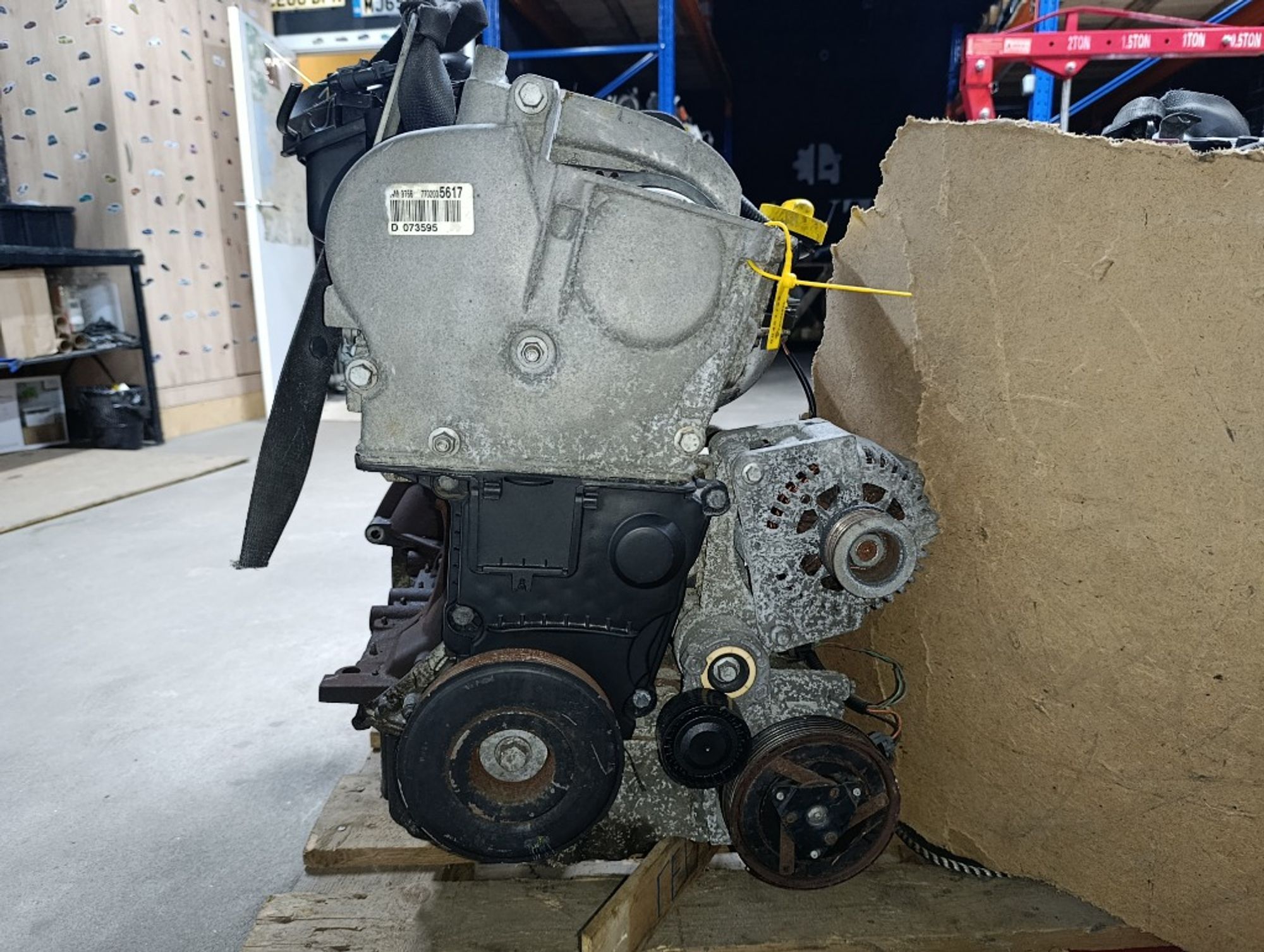 Двигатель Renault Grand Scenic K4M766 K4M766, 68000 рублей, Москва