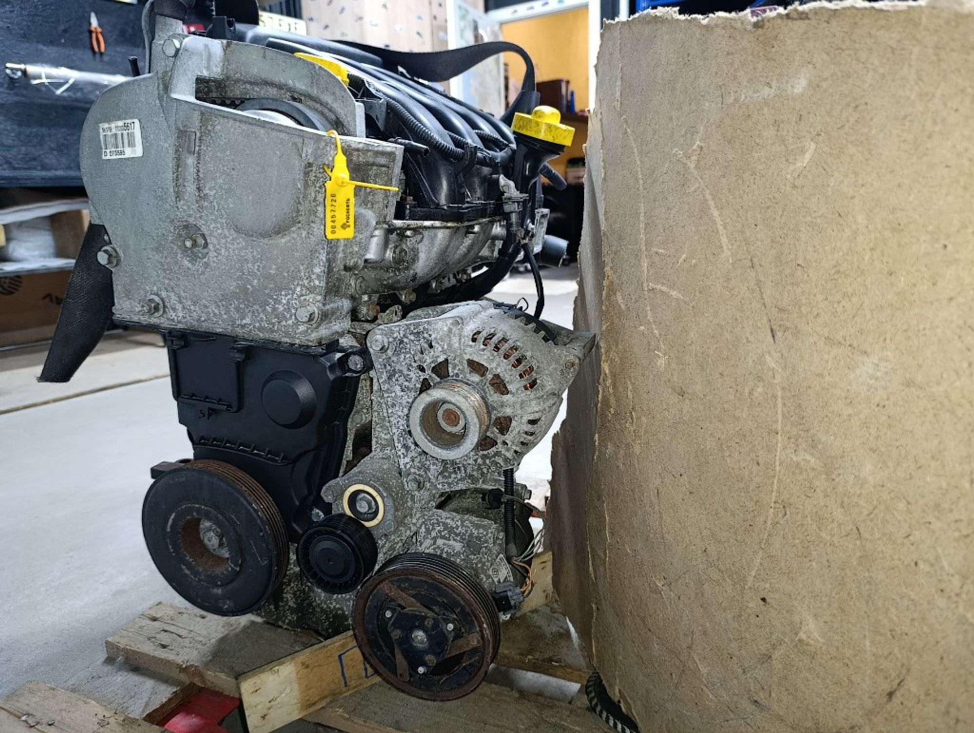 Двигатель Renault Grand Scenic K4M766 K4M766, 68000 рублей, Москва