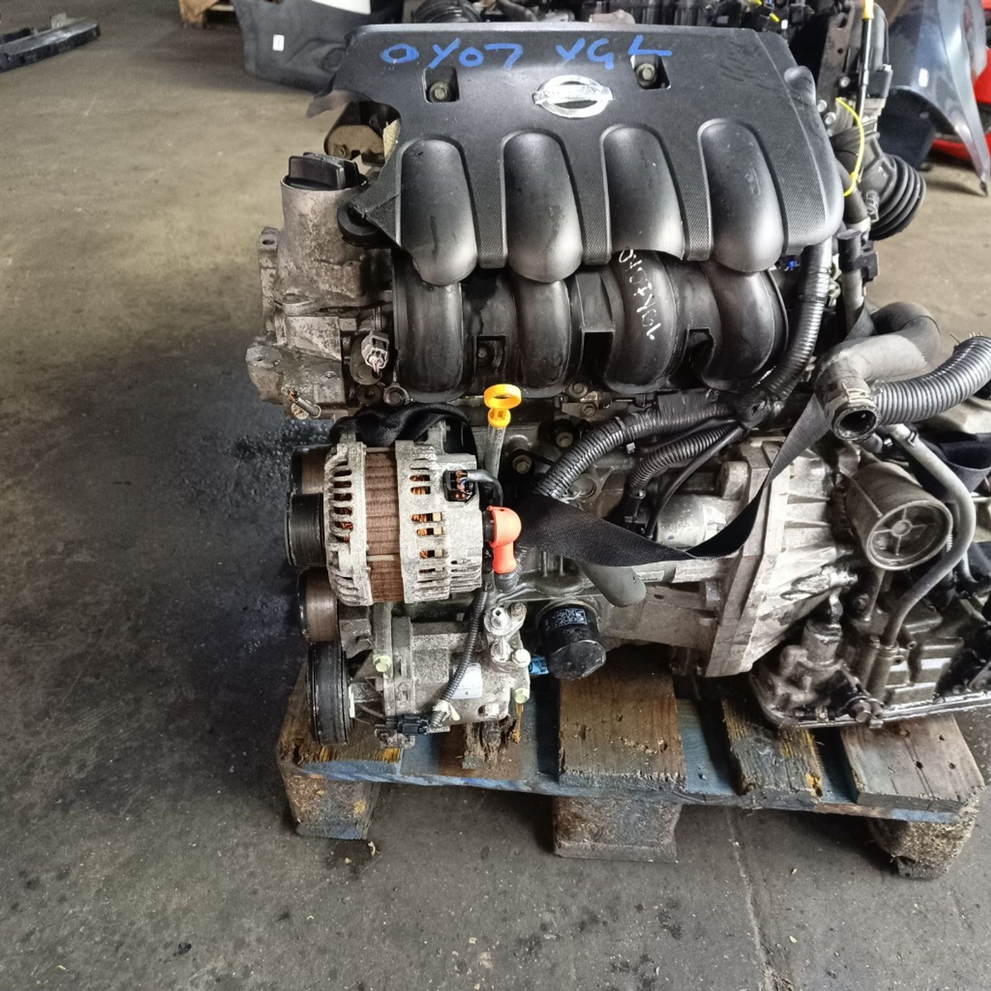 Двигатель Nissan Micra HR16DE HR16DE, 70000 рублей, Москва