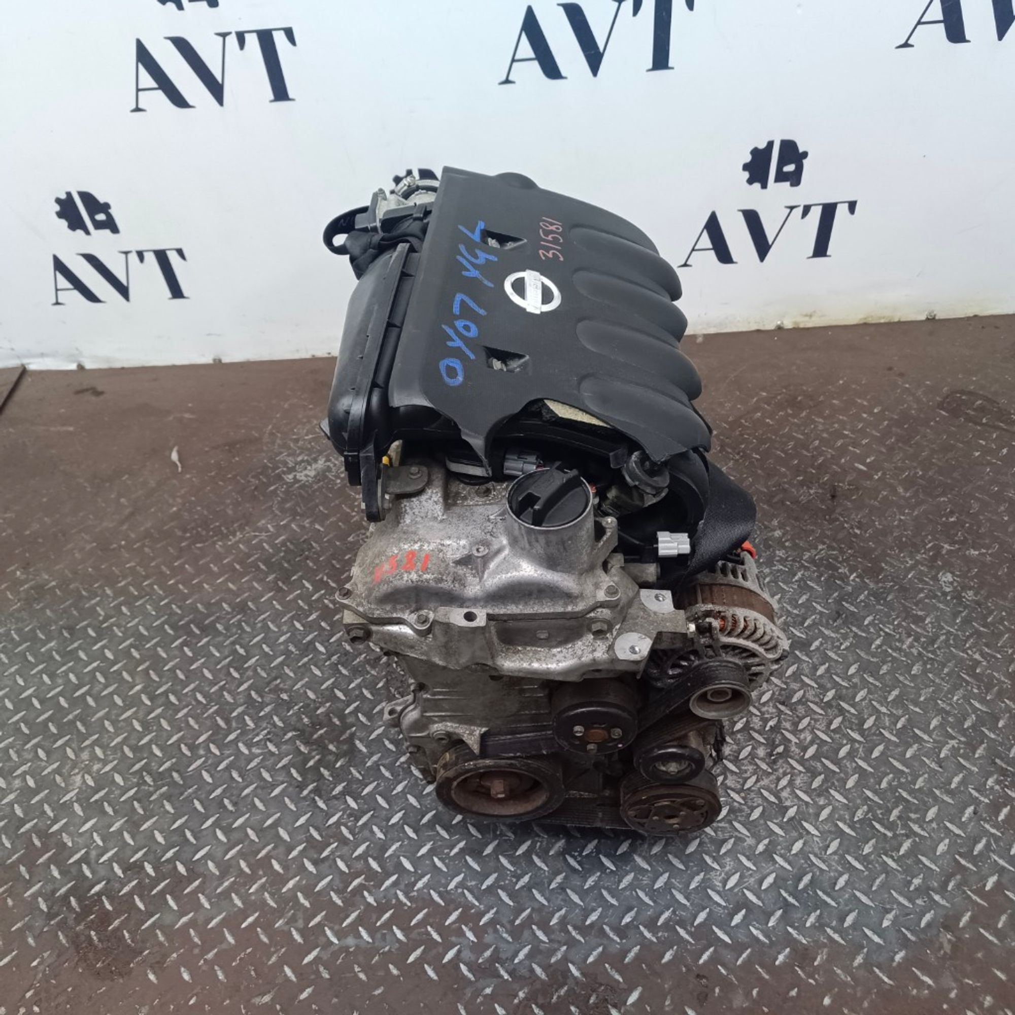 Двигатель Nissan Micra HR16DE HR16DE, 70000 рублей, Москва