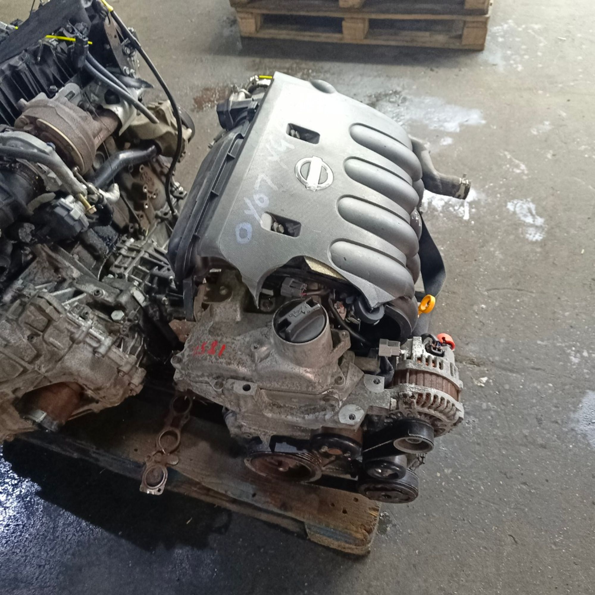 Двигатель Nissan Micra HR16DE HR16DE, 70000 рублей, Москва