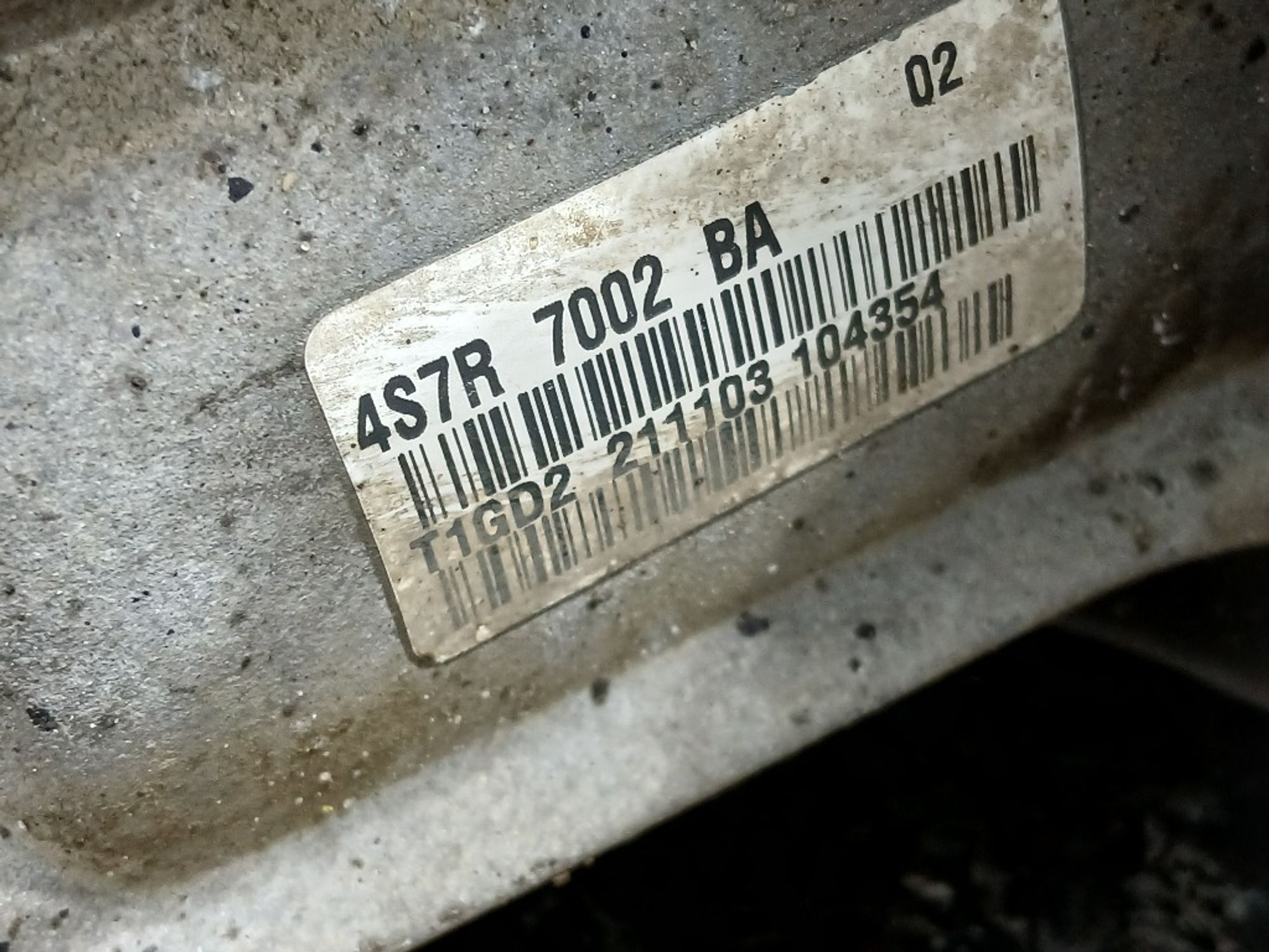 МКПП Ford Mondeo CHBA 4S7R7002BA, 10000 рублей, Москва