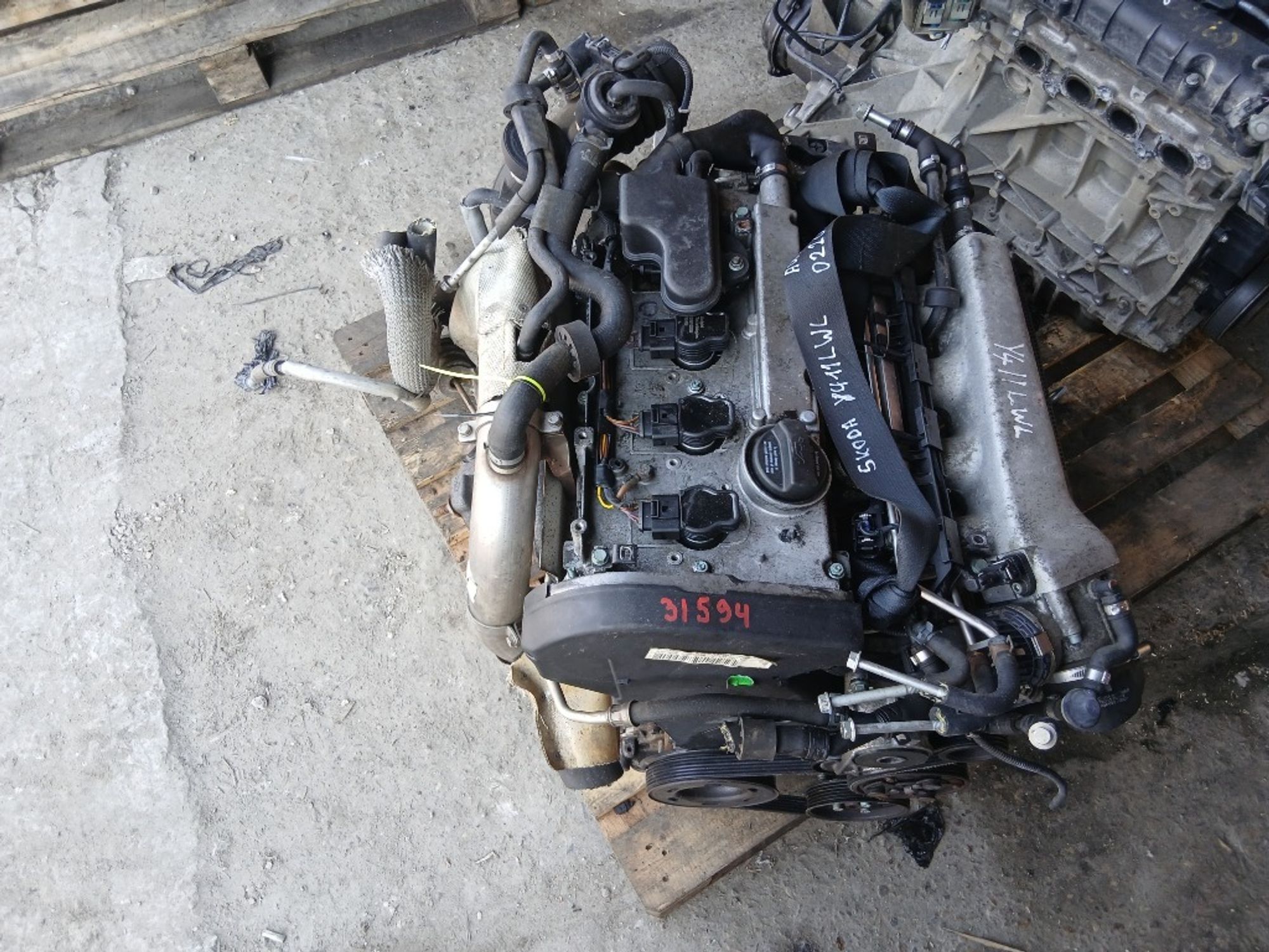 Двигатель Skoda Octavia AUM AUM, 90000 рублей, Москва