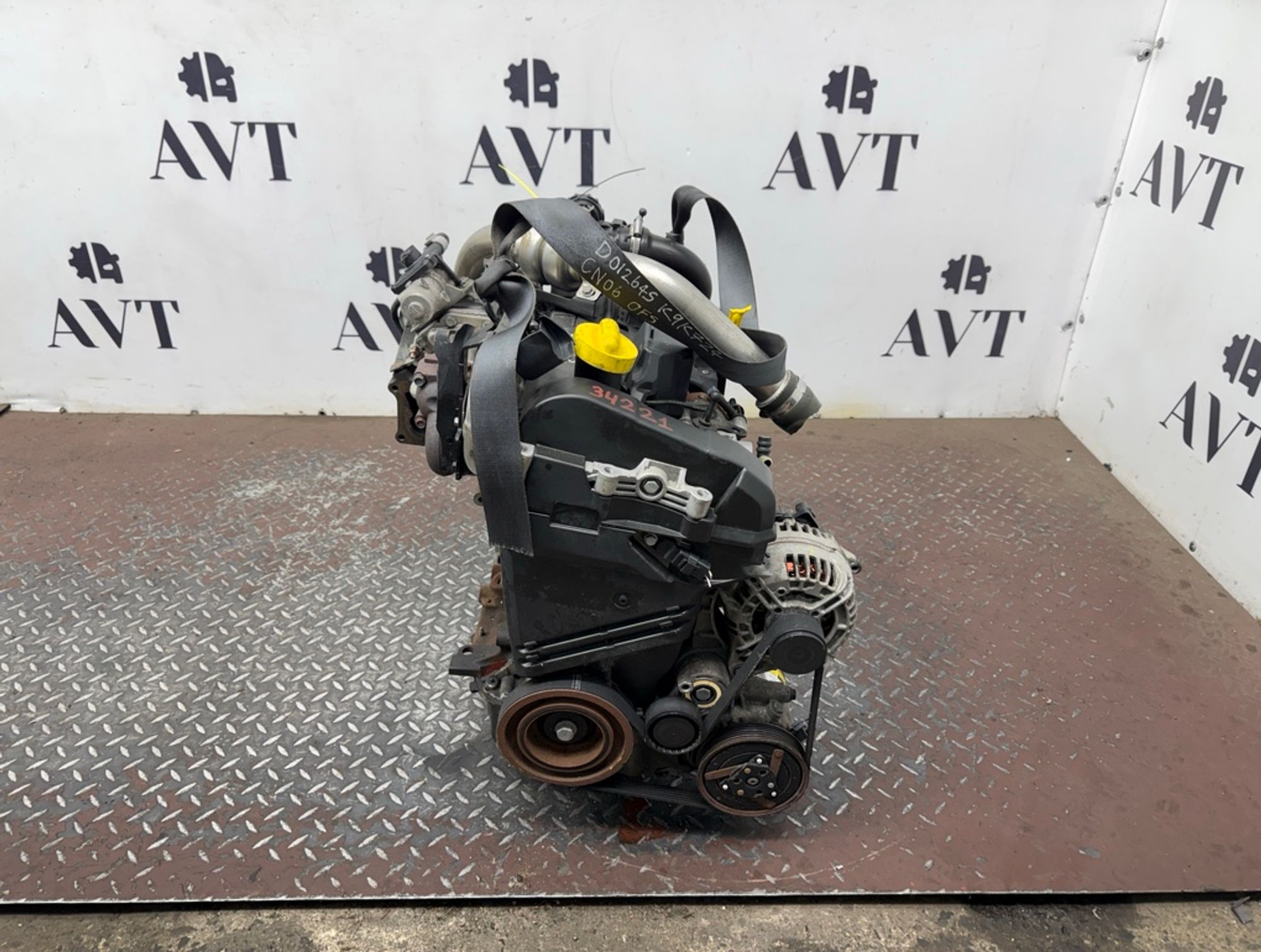 Двигатель Renault Scenic JM K9K724 K9K724, 85000 рублей, Москва