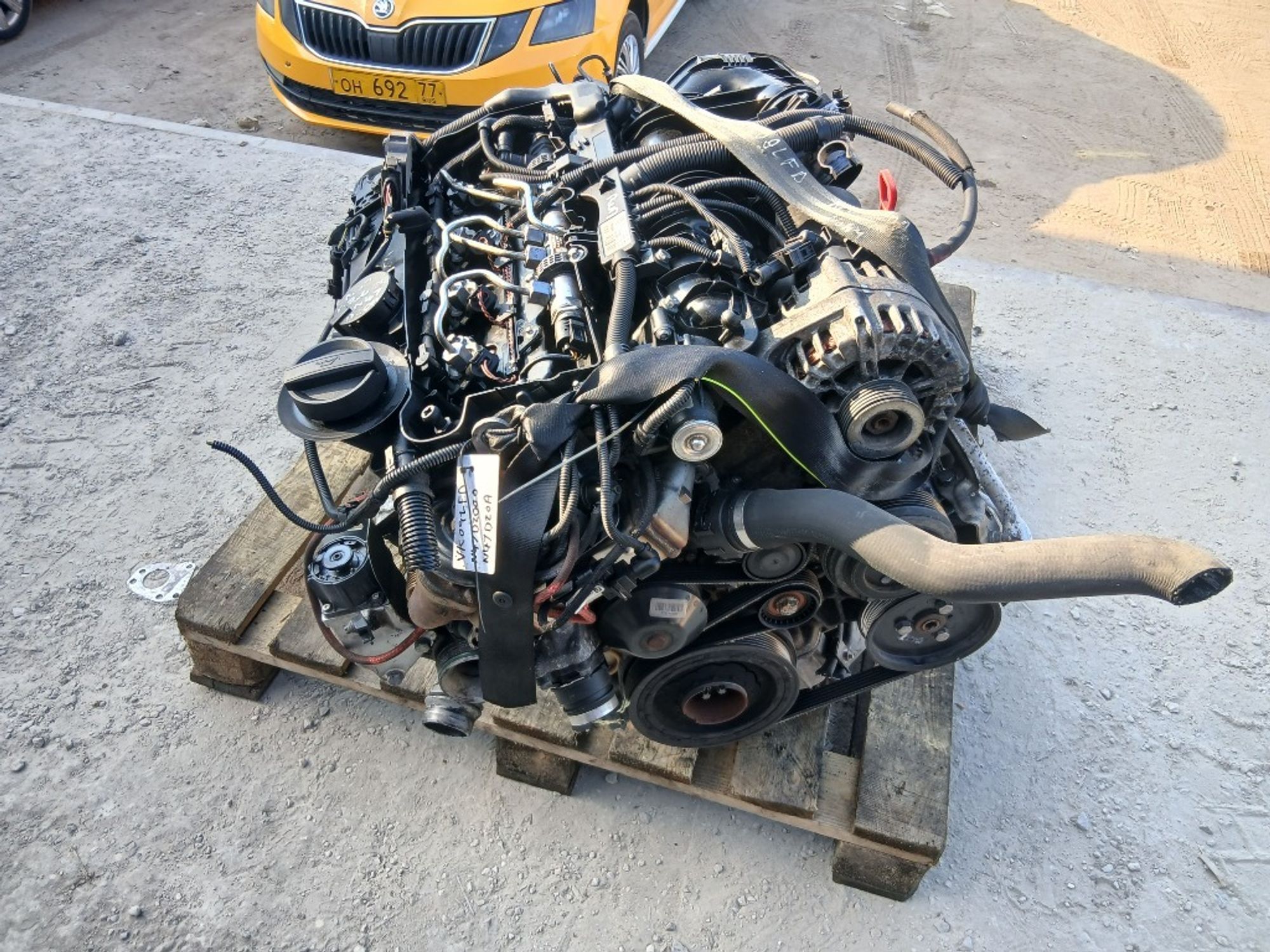 Двигатель BMW X3 N47D20O0 (N47D20A) N47D20A, 130000 рублей, Москва