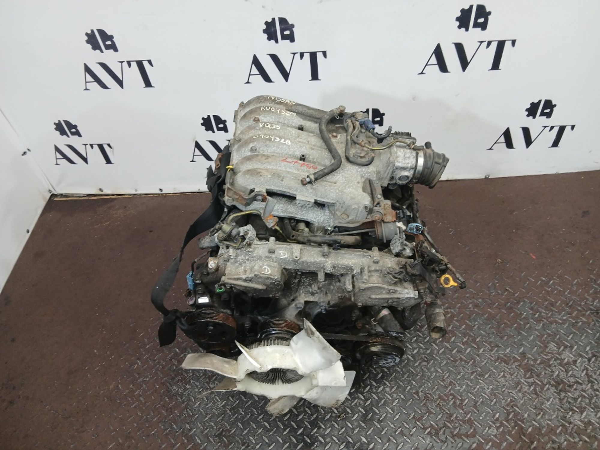 Двигатель Nissan Elgrand VQ35DE VQ35DE, 95000 рублей, Москва