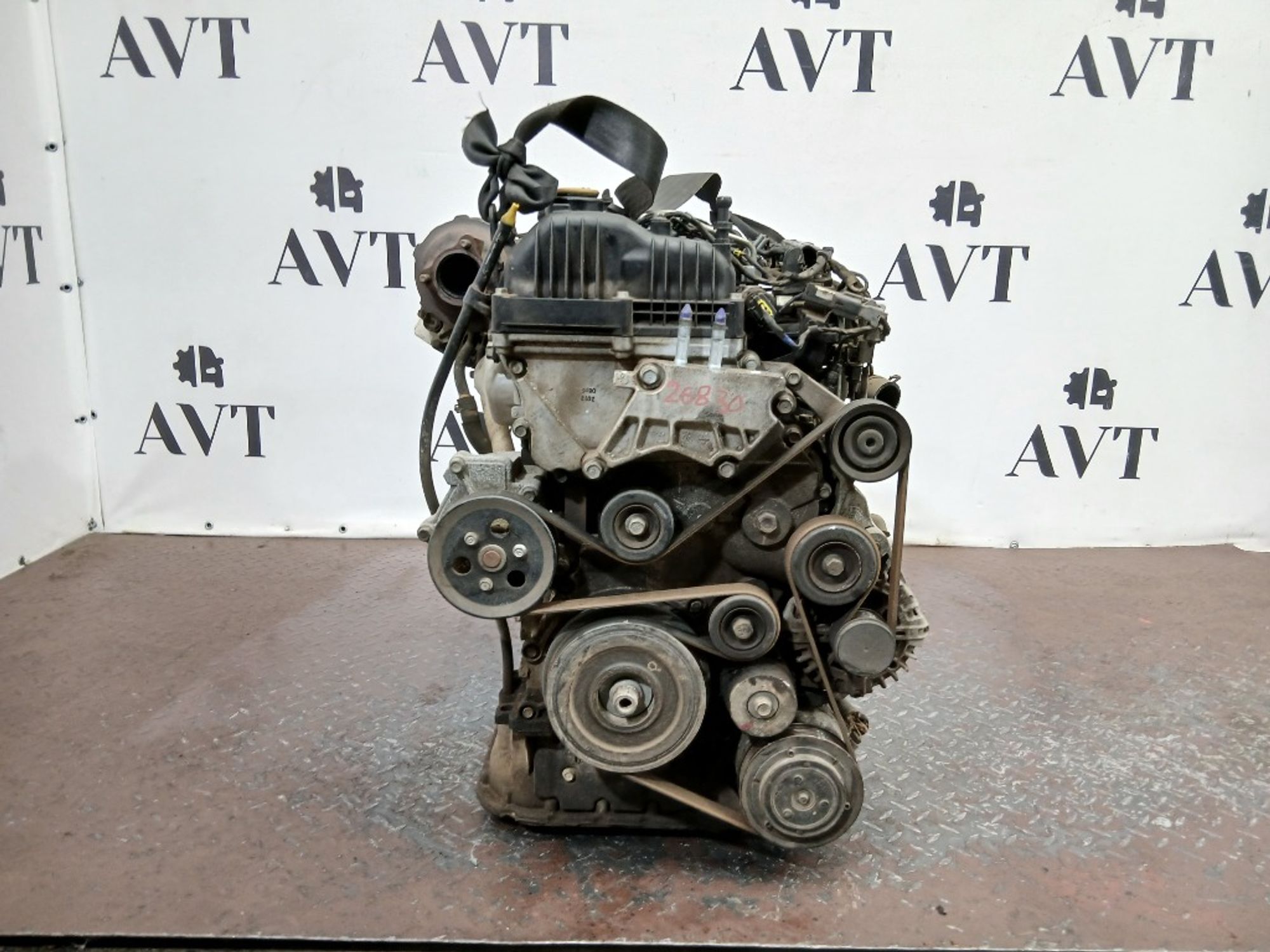 Двигатель Hyundai Santa Fe D4HB D4HB, 190000 рублей, Москва