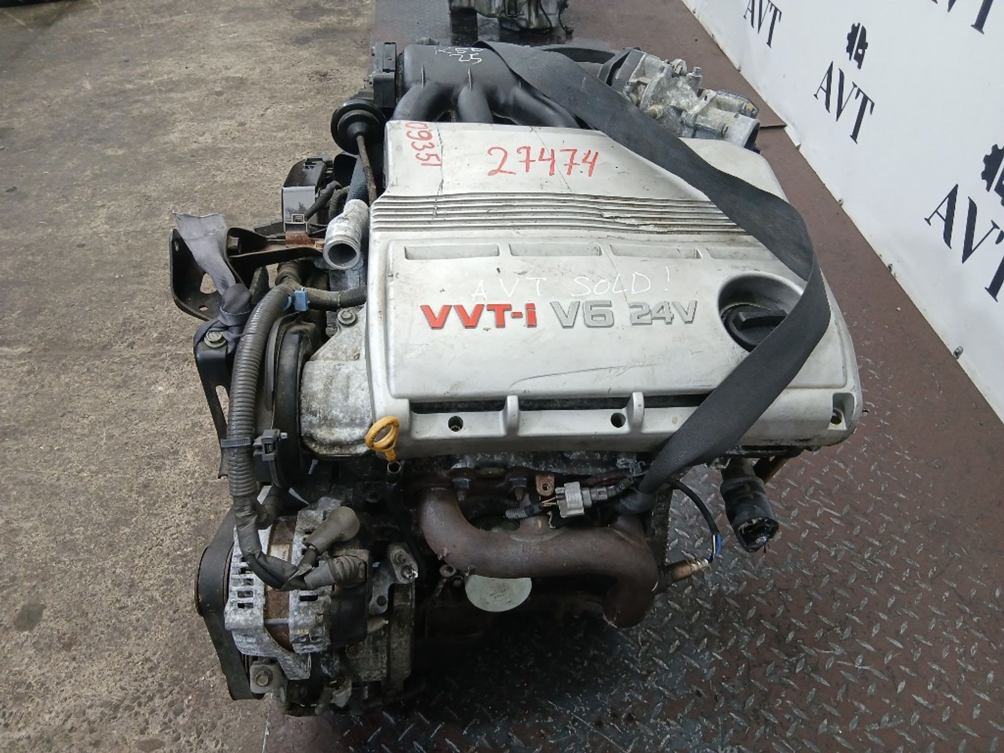 Двигатель Lexus RX 300 1MZ-FE 1MZ-FE, 165000 рублей, Москва