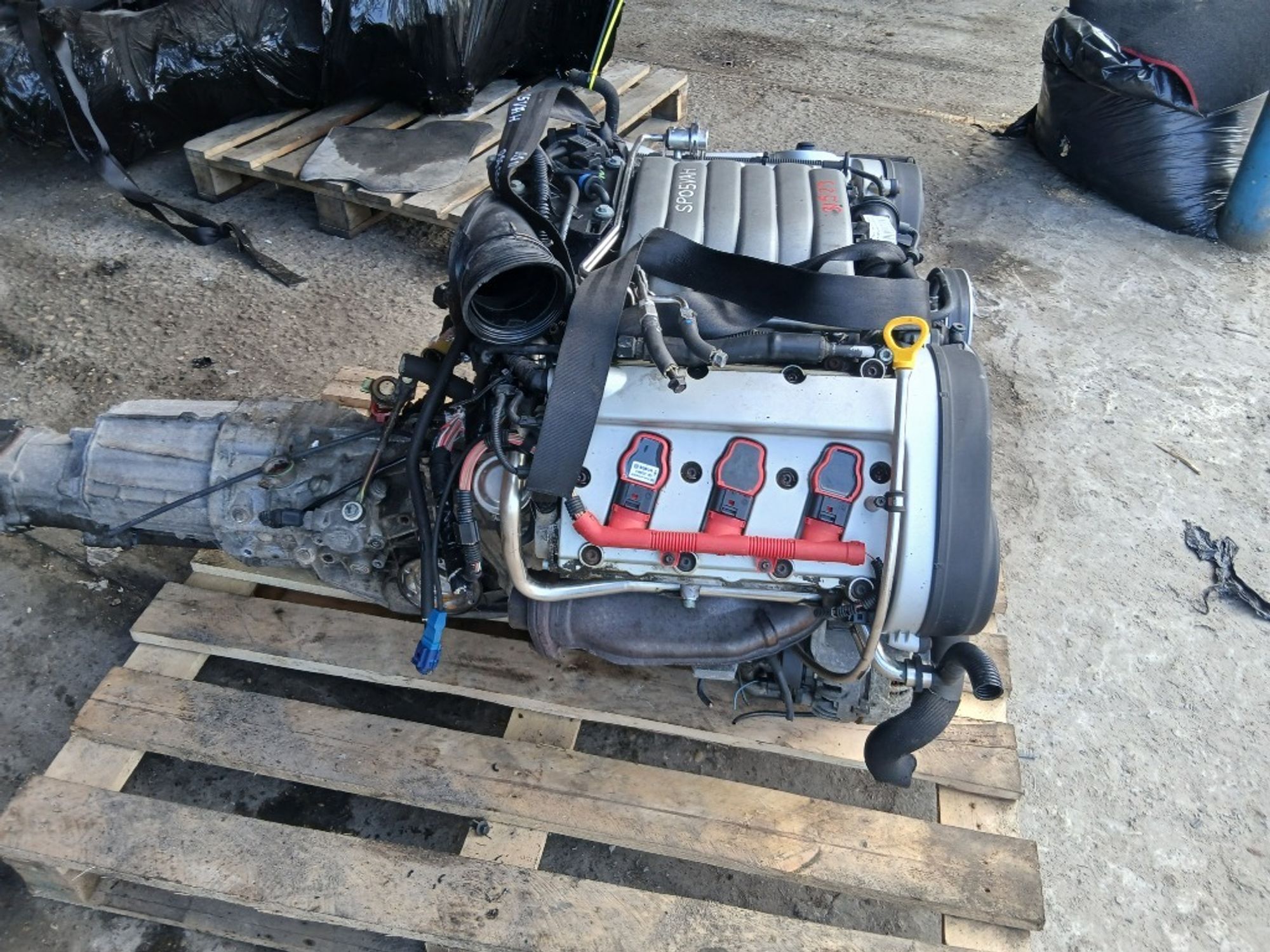 Двигатель Audi A4 ASN ASN, 145000 рублей, Москва