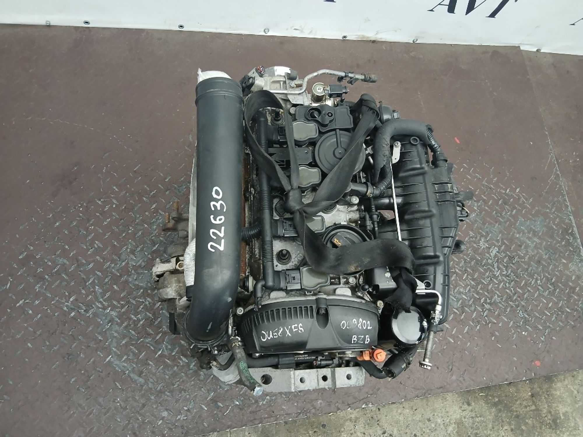 Двигатель Audi A3 BZB BZB, 165000 рублей, Москва