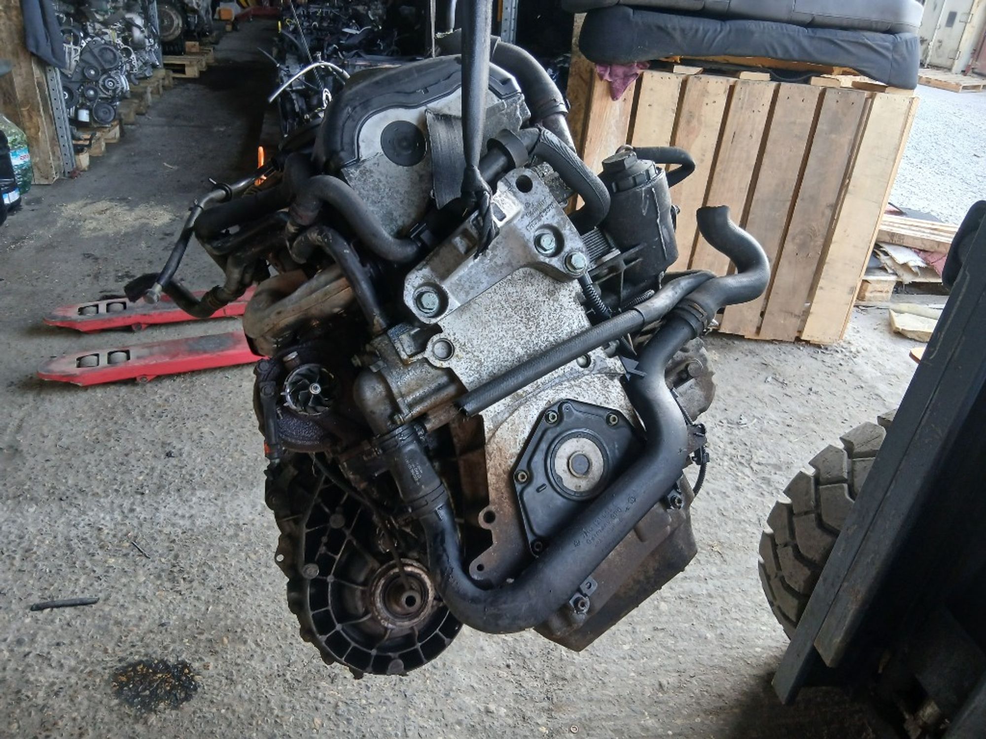Двигатель Volkswagen Transporter AXD AXD, 270000 рублей, Москва