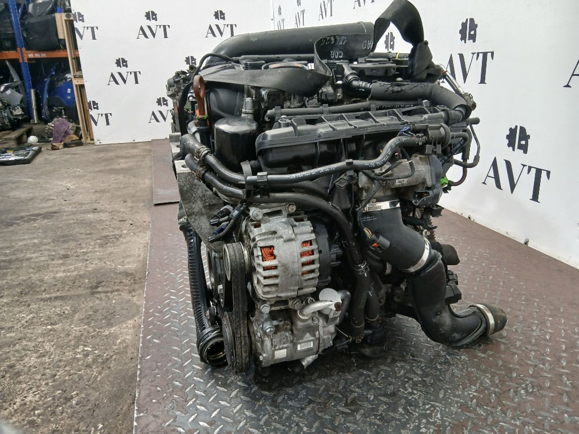 Двигатель Audi A3 BZB BZB, 165000 рублей, Москва