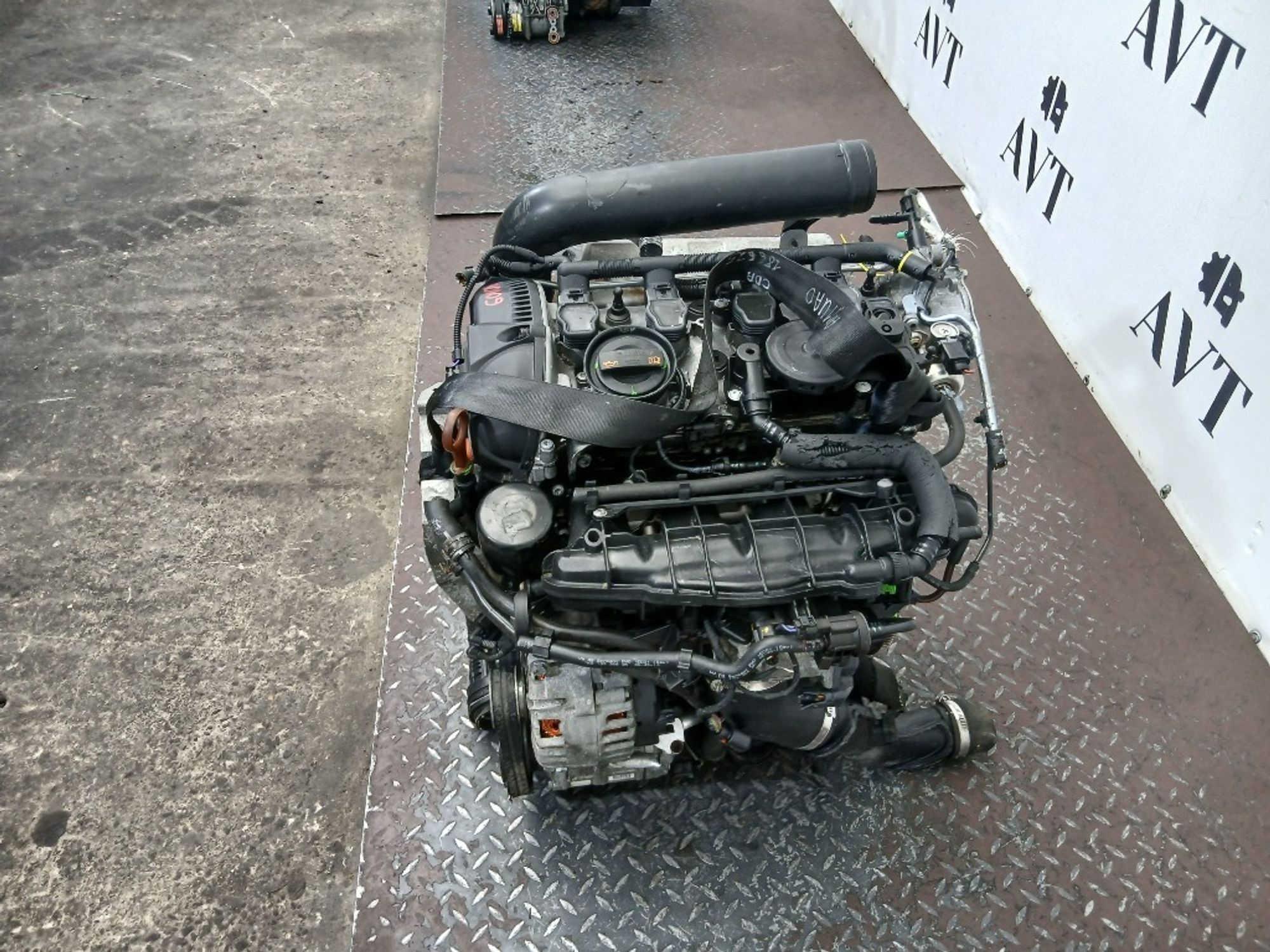 Двигатель Audi A3 BZB BZB, 165000 рублей, Москва