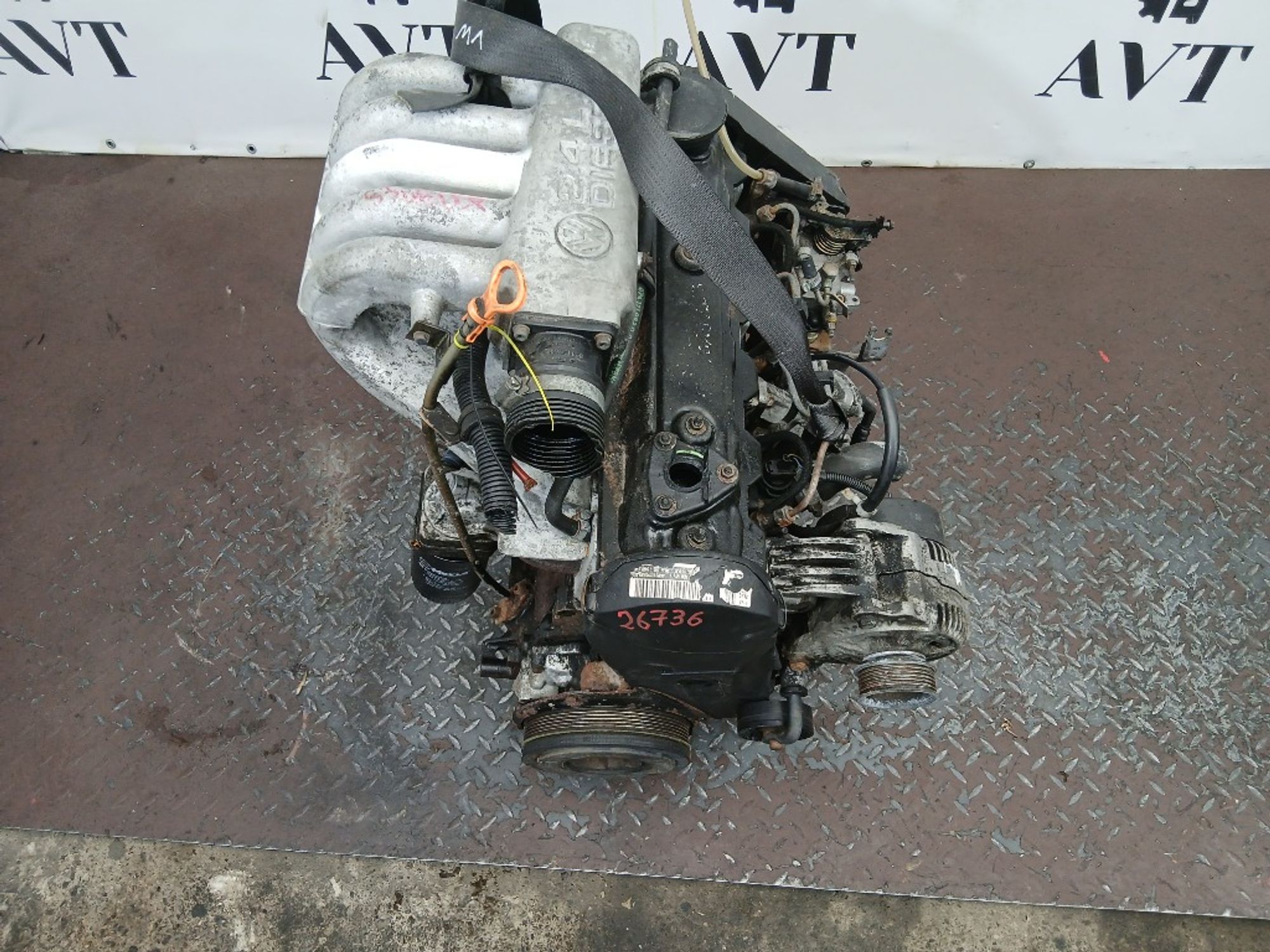 Двигатель Volkswagen Transporter AJA AJA, 115000 рублей, Москва