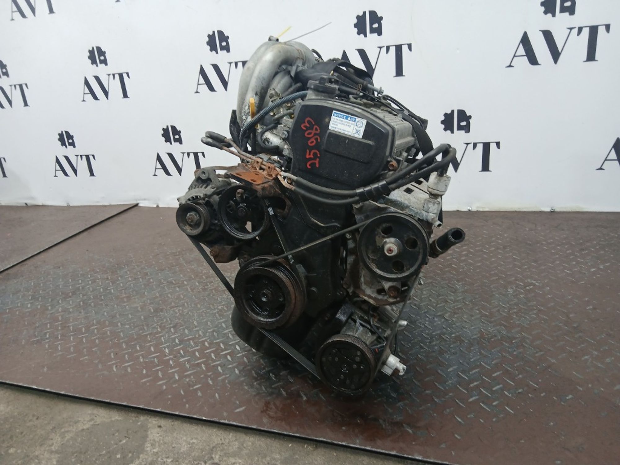 Двигатель Toyota Corolla 4E-FE 4E-FE, 80000 рублей, Москва