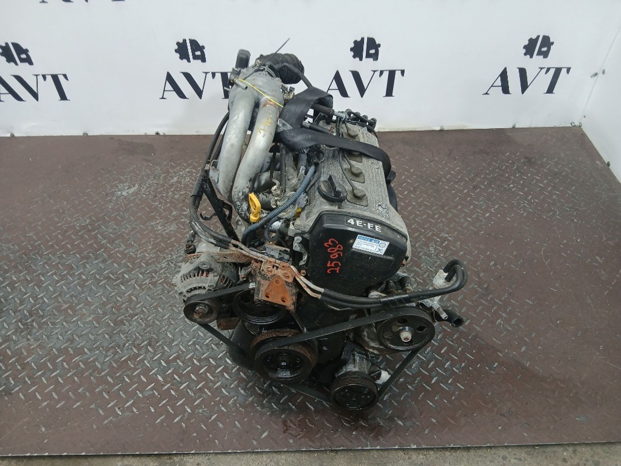 Двигатель Toyota Corolla 4E-FE 4E-FE, 80000 рублей, Москва