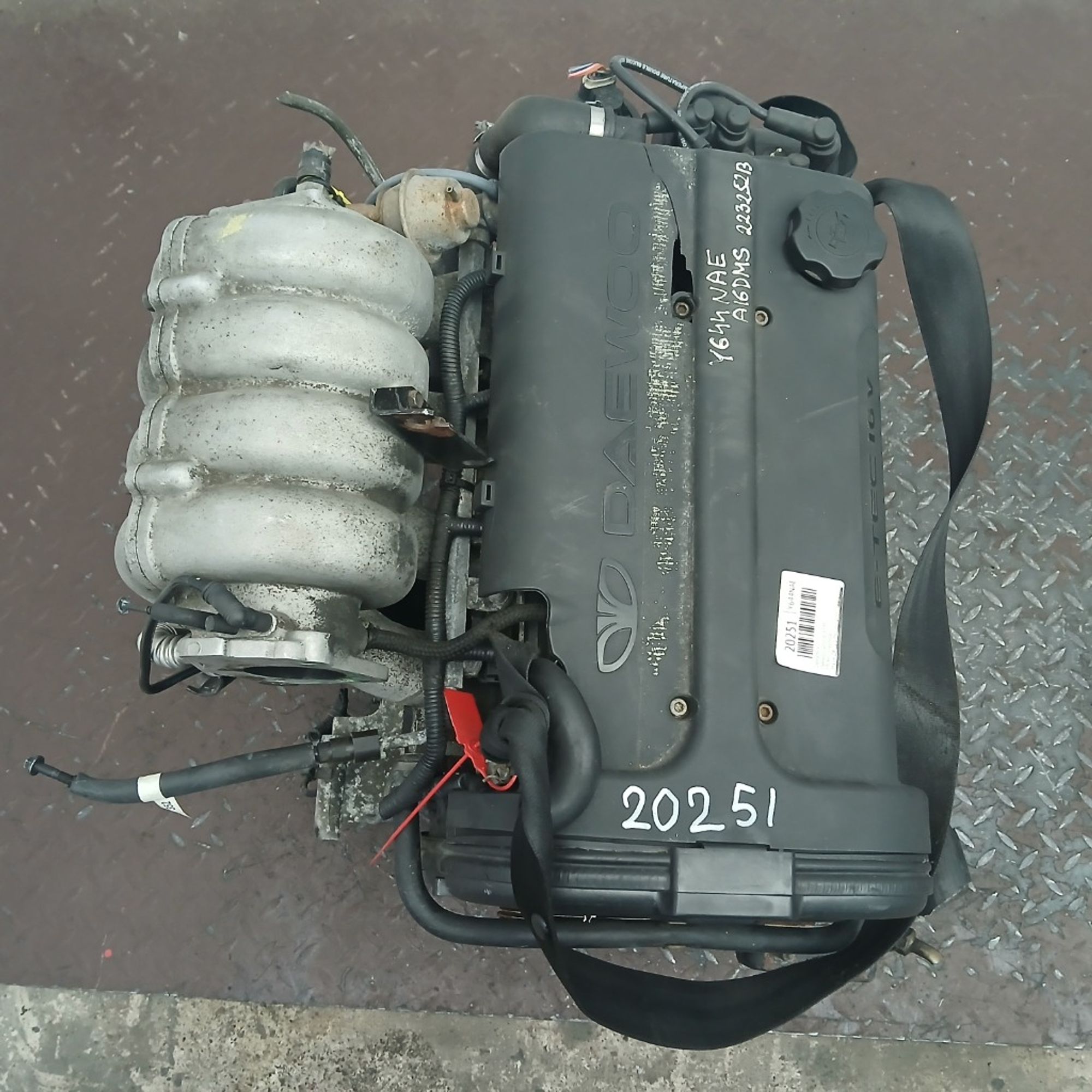 Двигатель Daewoo Lanos A16DMS A16DMS, 80000 рублей, Москва