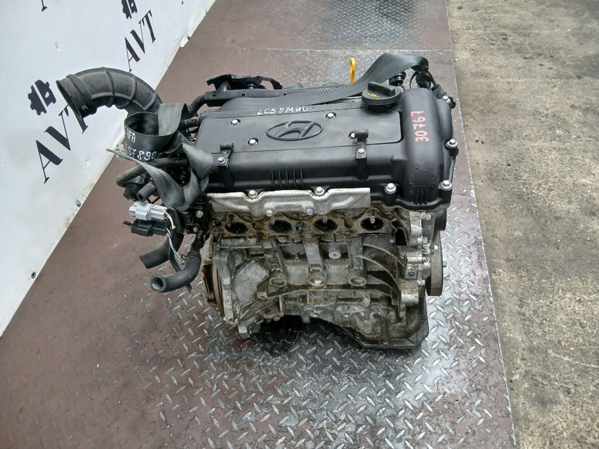 Двигатель Hyundai I30 G4FA G4FA, 80000 рублей, Москва