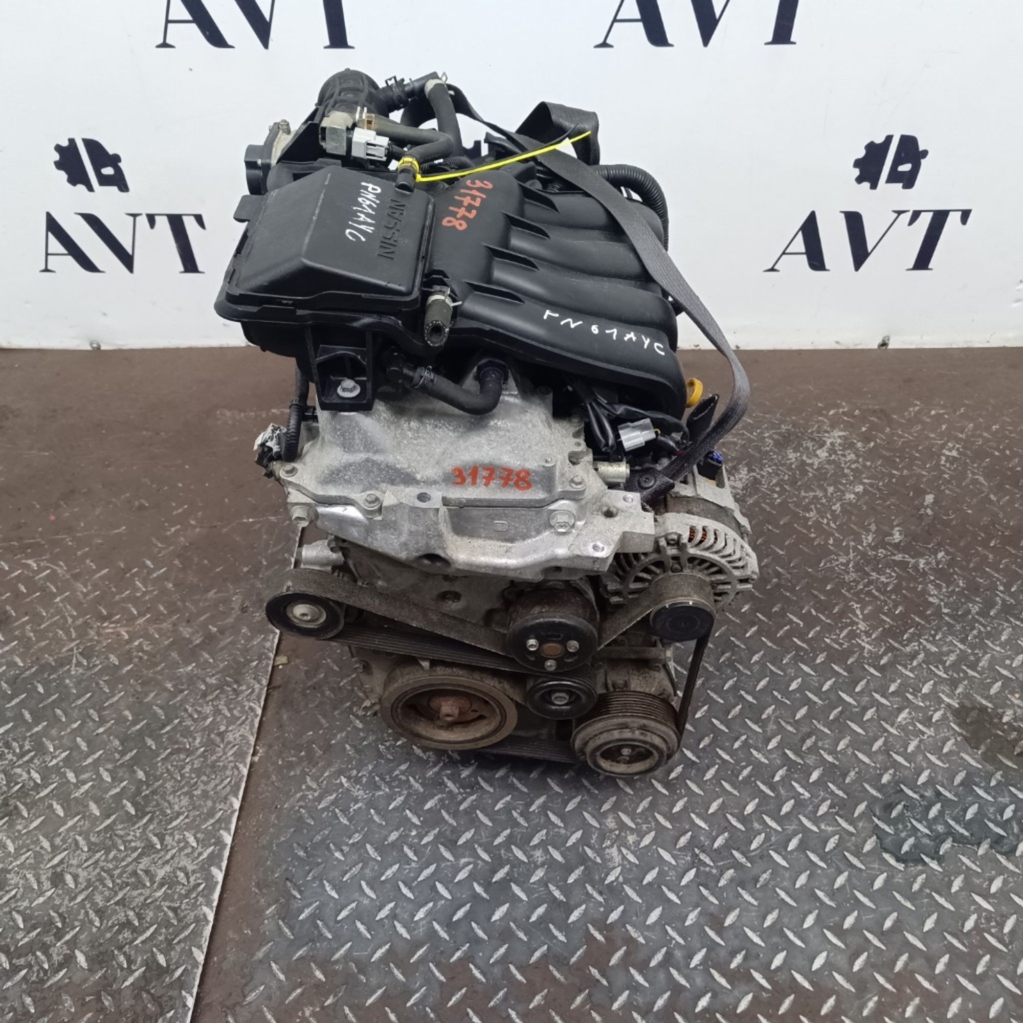 Двигатель Nissan Qashqai J10 HR16DE HR16DE, 70000 рублей, Москва