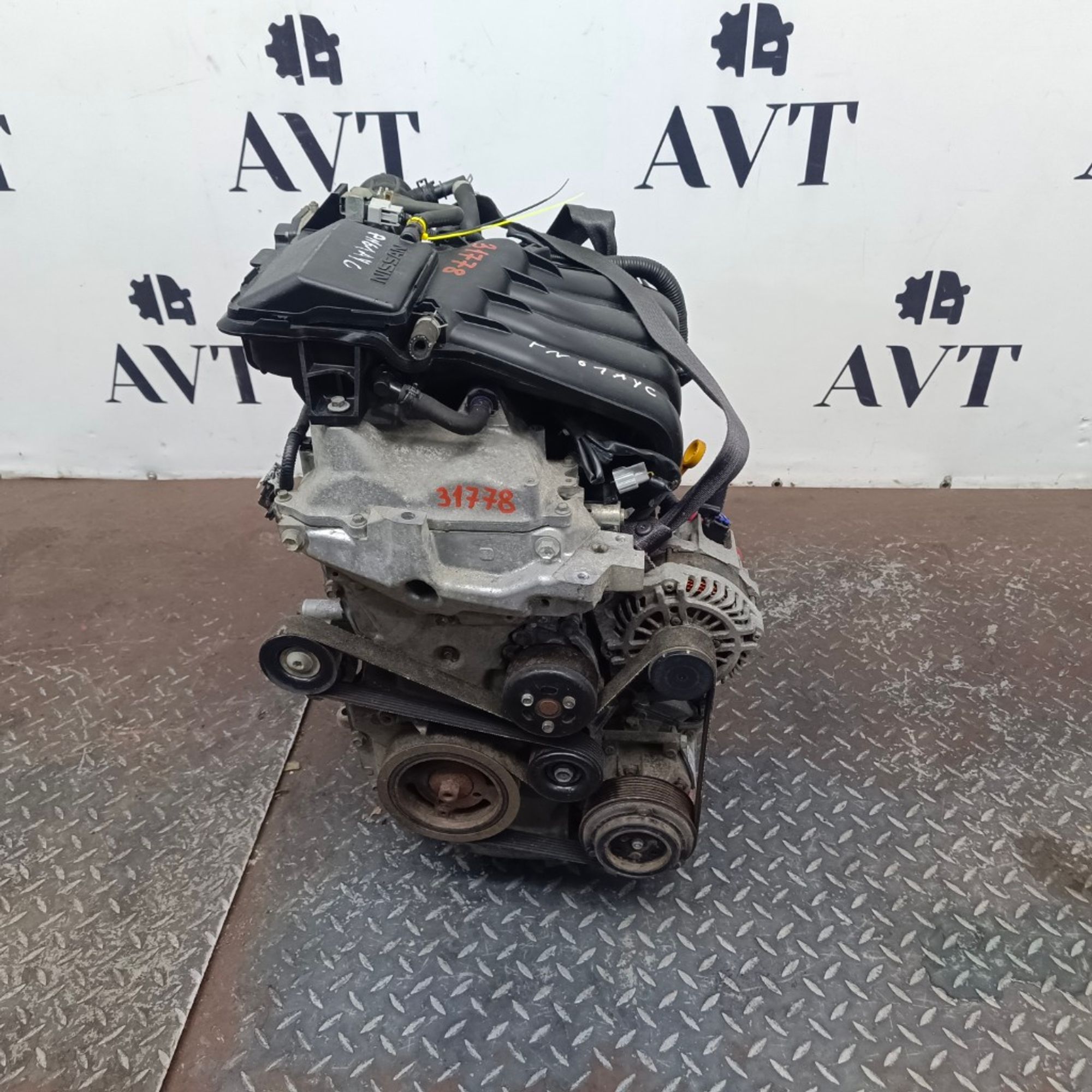 Двигатель Nissan Qashqai J10 HR16DE HR16DE, 70000 рублей, Москва