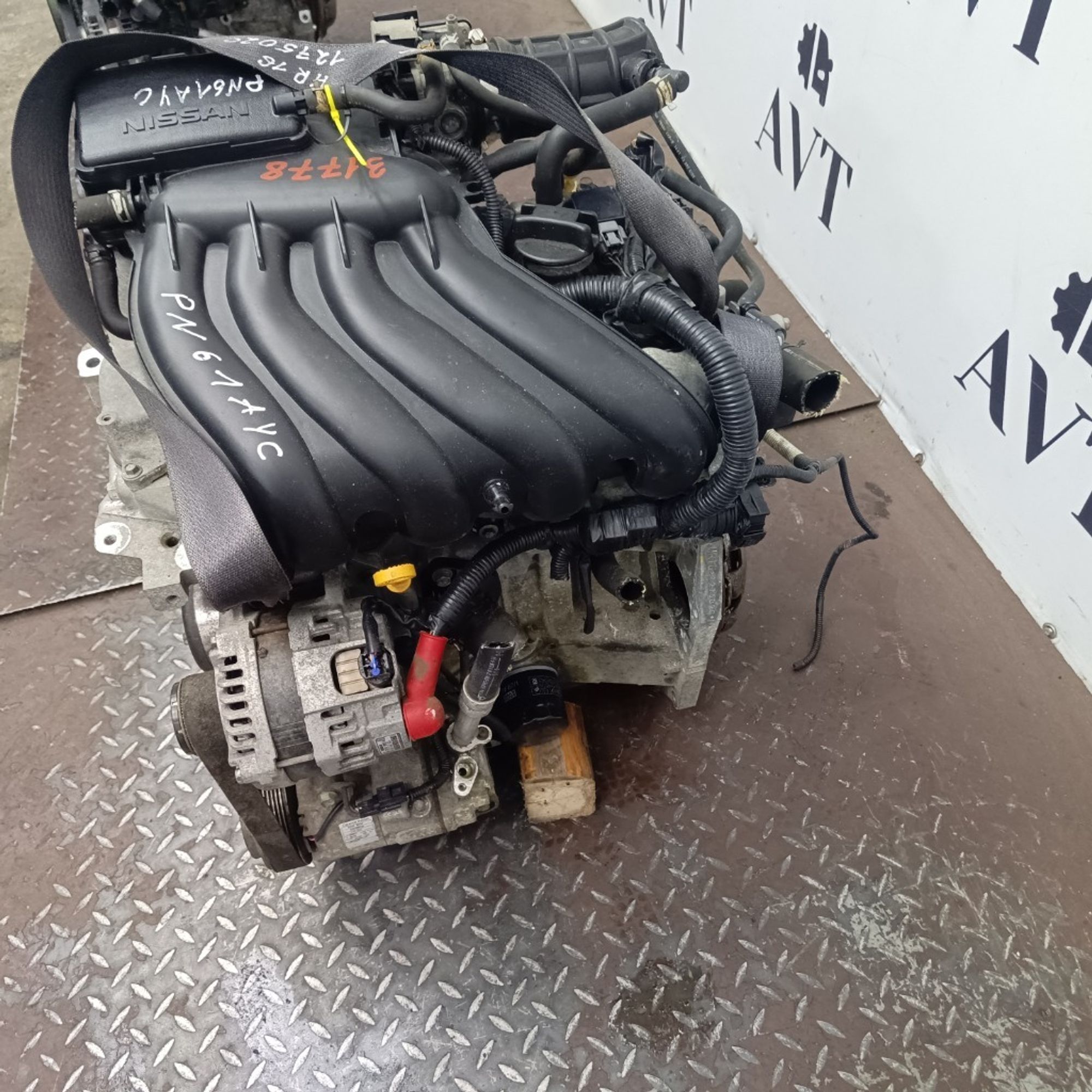 Двигатель Nissan Qashqai J10 HR16DE HR16DE, 70000 рублей, Москва