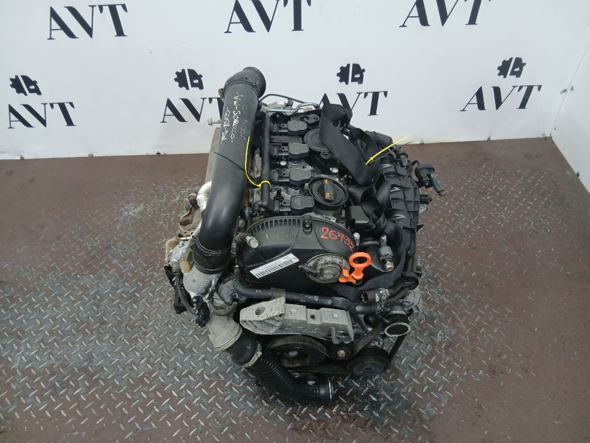 Двигатель Volkswagen Scirocco MK3 CAWA CAW CAWB CAW CAWA CAWB, 175000 рублей, Москва