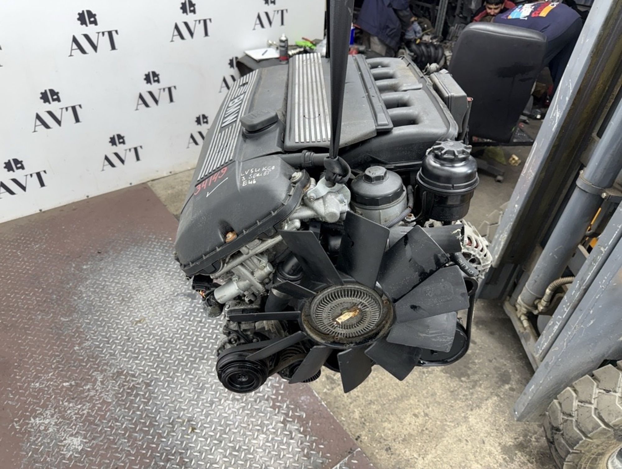 Двигатель BMW 3 SERIES E46 M54B25 M54B25, 115000 рублей, Москва
