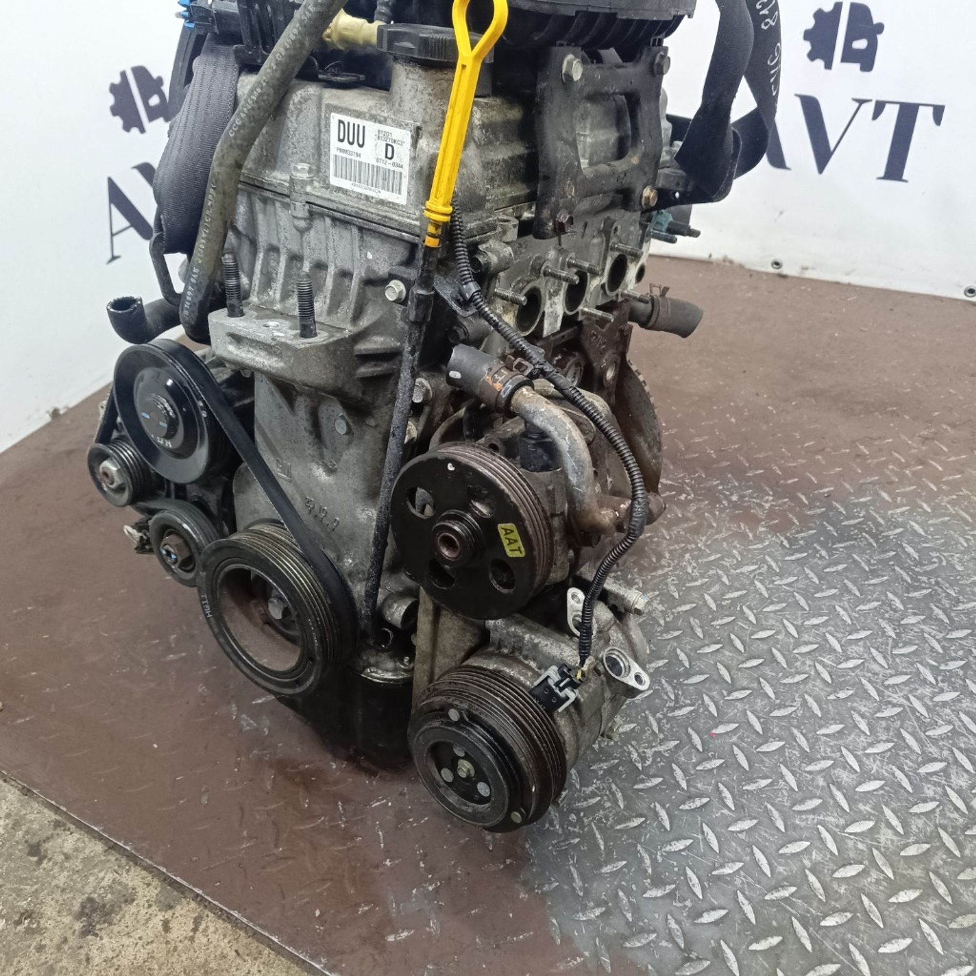 Двигатель Chevrolet Spark B12D1 B12D1, 50000 рублей, Москва