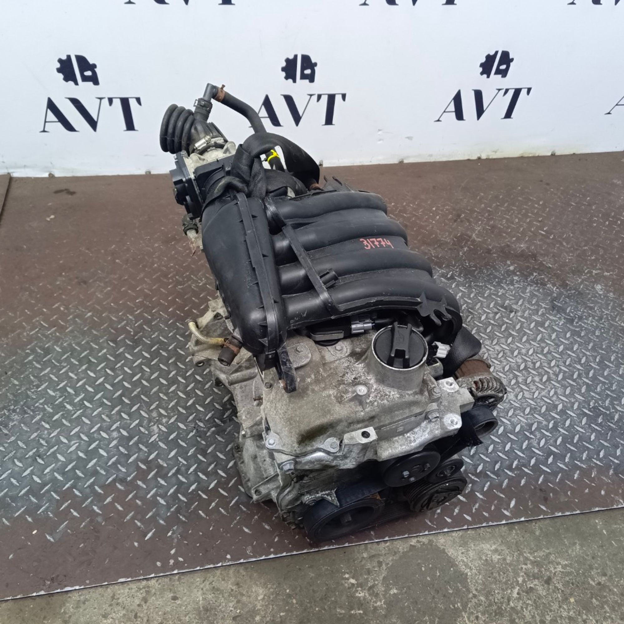 Двигатель Nissan Qashqai J10 HR16DE HR16DE, 70000 рублей, Москва