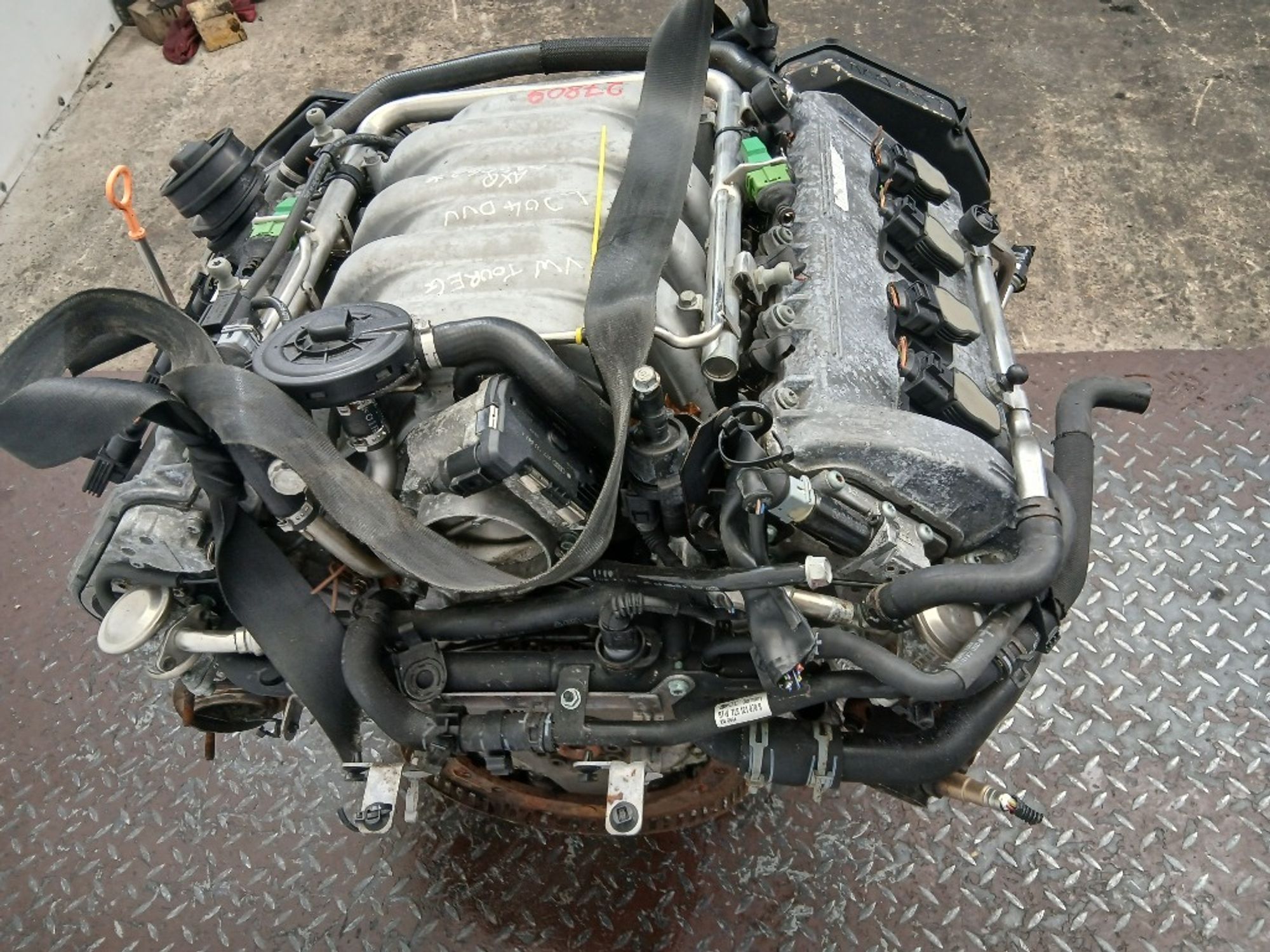 Двигатель Volkswagen Touareg AXQ AXQ, 200000 рублей, Москва