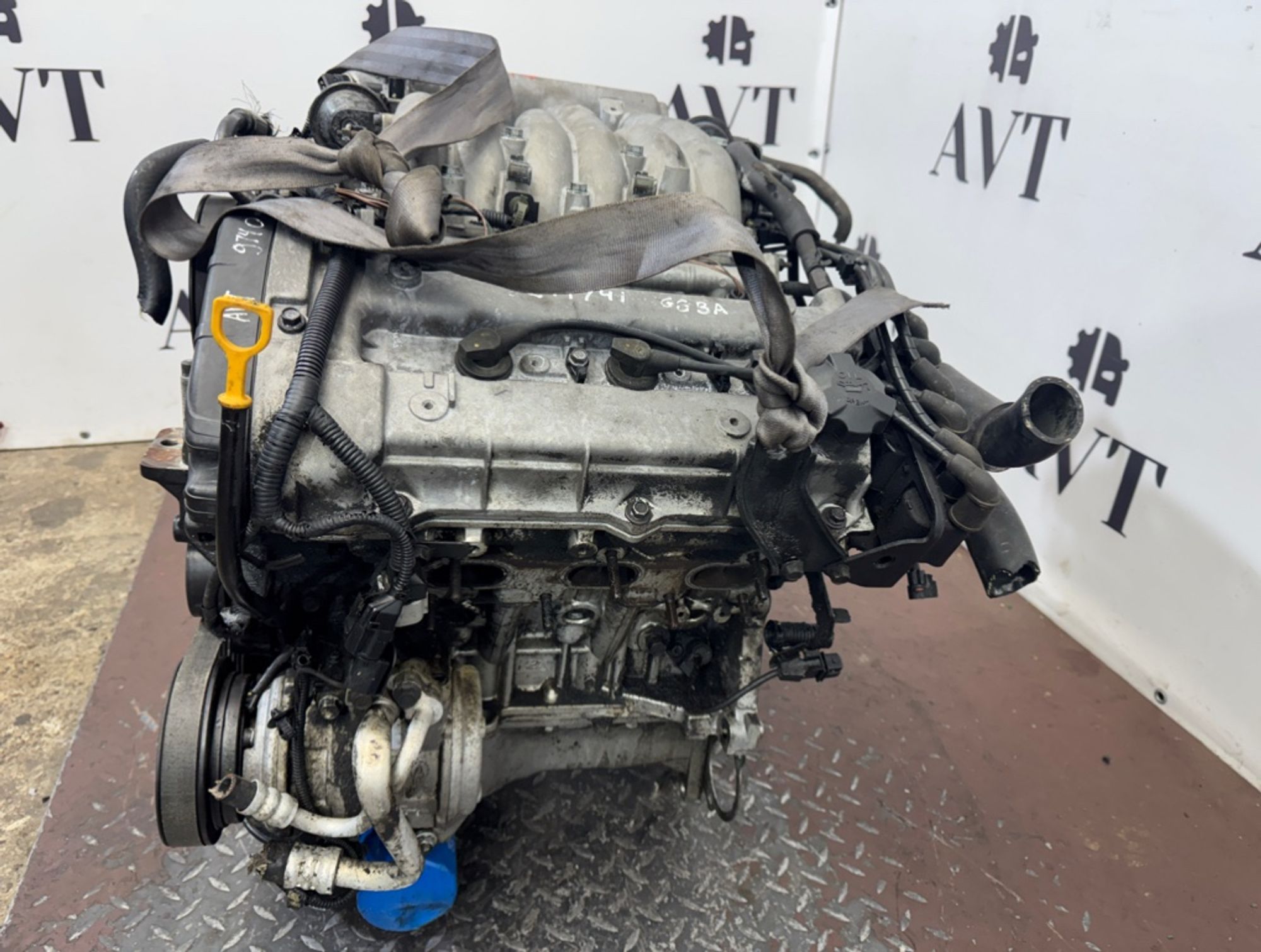 Двигатель Hyundai Santa Fe G6BA G6BA, 95000 рублей, Москва