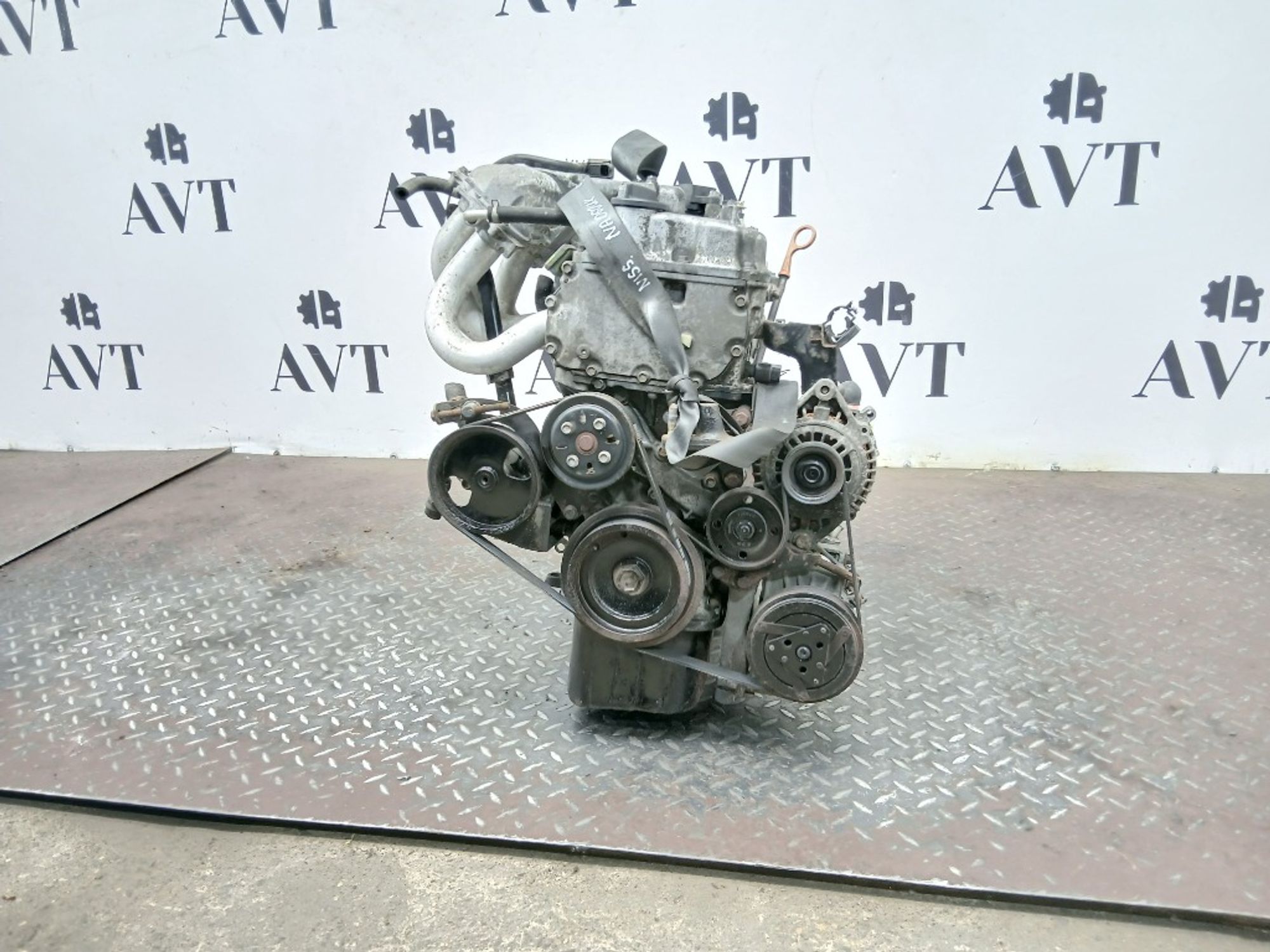 Двигатель Nissan Primera P12 QG18DE QG18DE, 75000 рублей, Москва