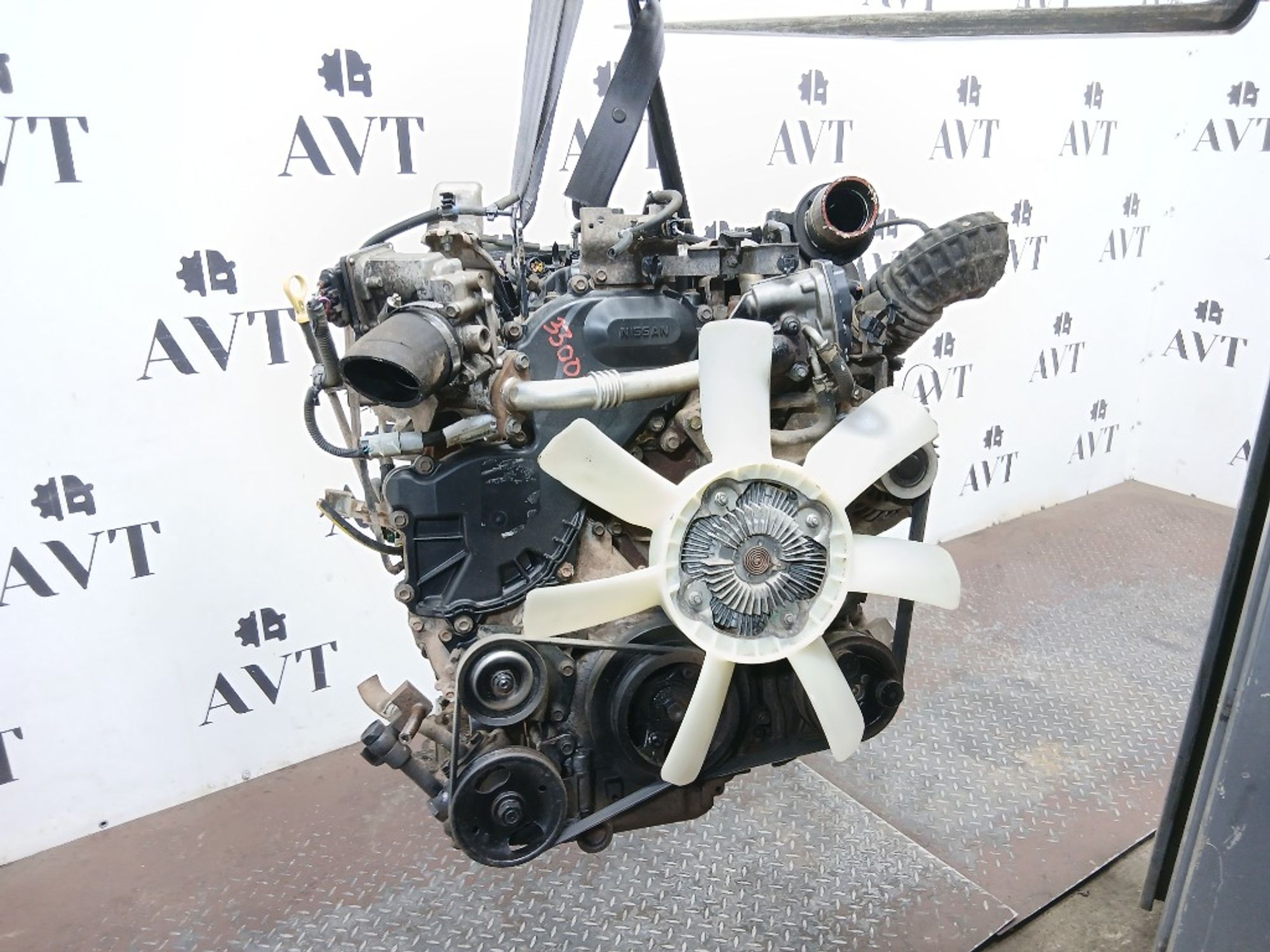 Двигатель Nissan Navara YD25 YD25DDTI, 240000 рублей, Москва