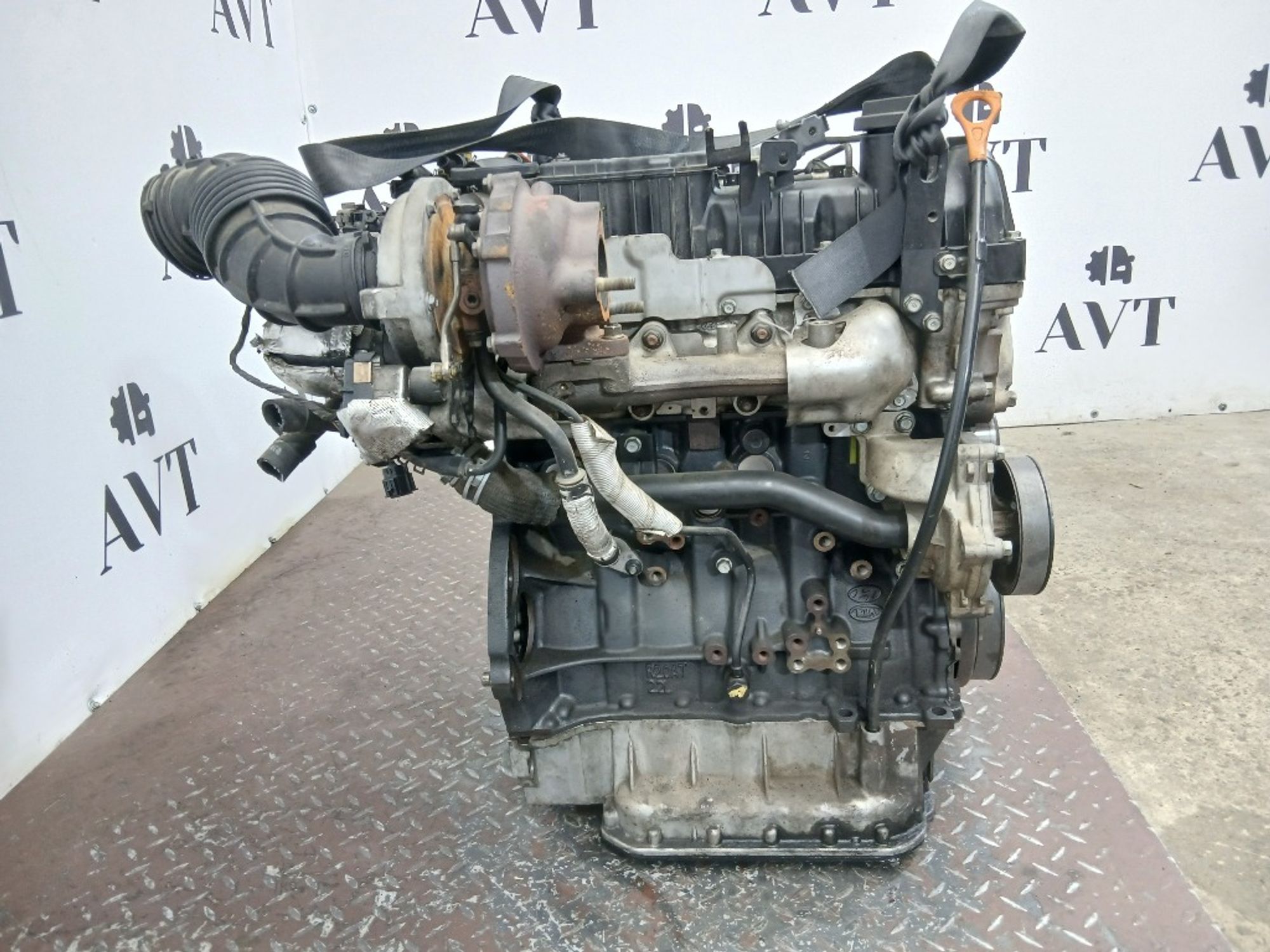 Двигатель Hyundai Santa Fe CM D4HB D4HB, 190000 рублей, Москва