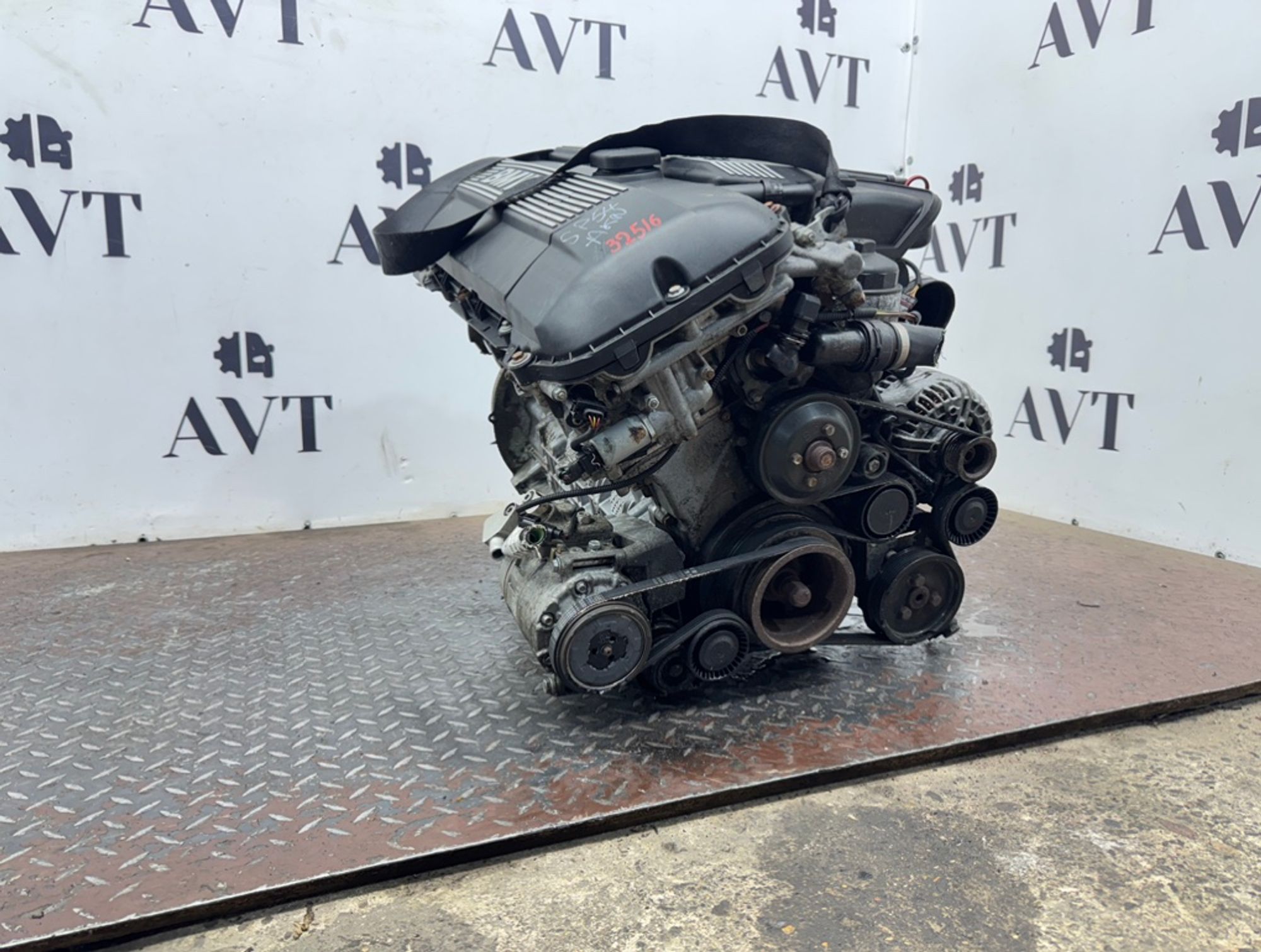 Двигатель BMW 5-Series E60 M54B30 306S3 M54B30 306S3, 165000 рублей, Москва