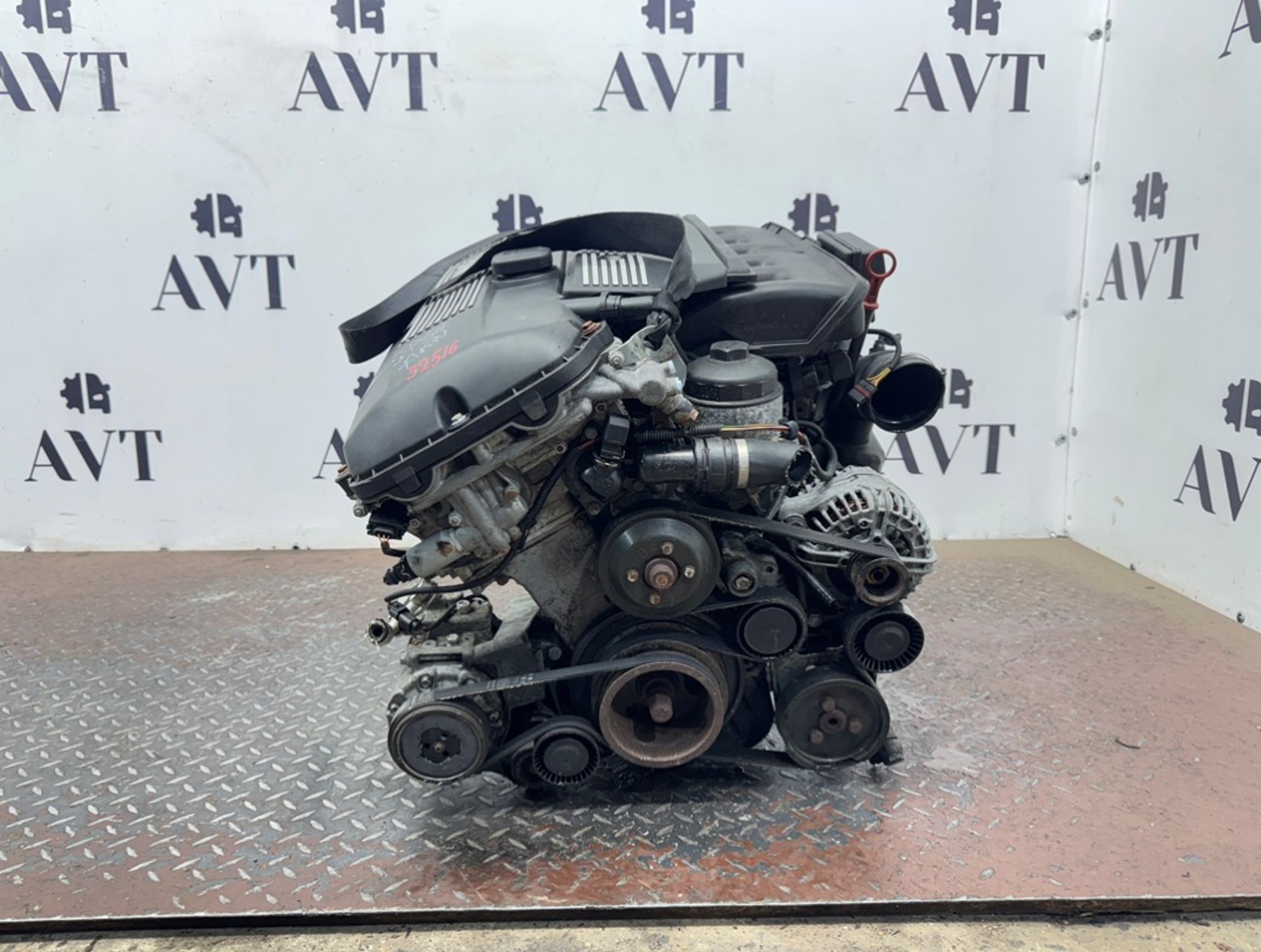 Двигатель BMW 5-Series E60 M54B30 306S3 M54B30 306S3, 165000 рублей, Москва