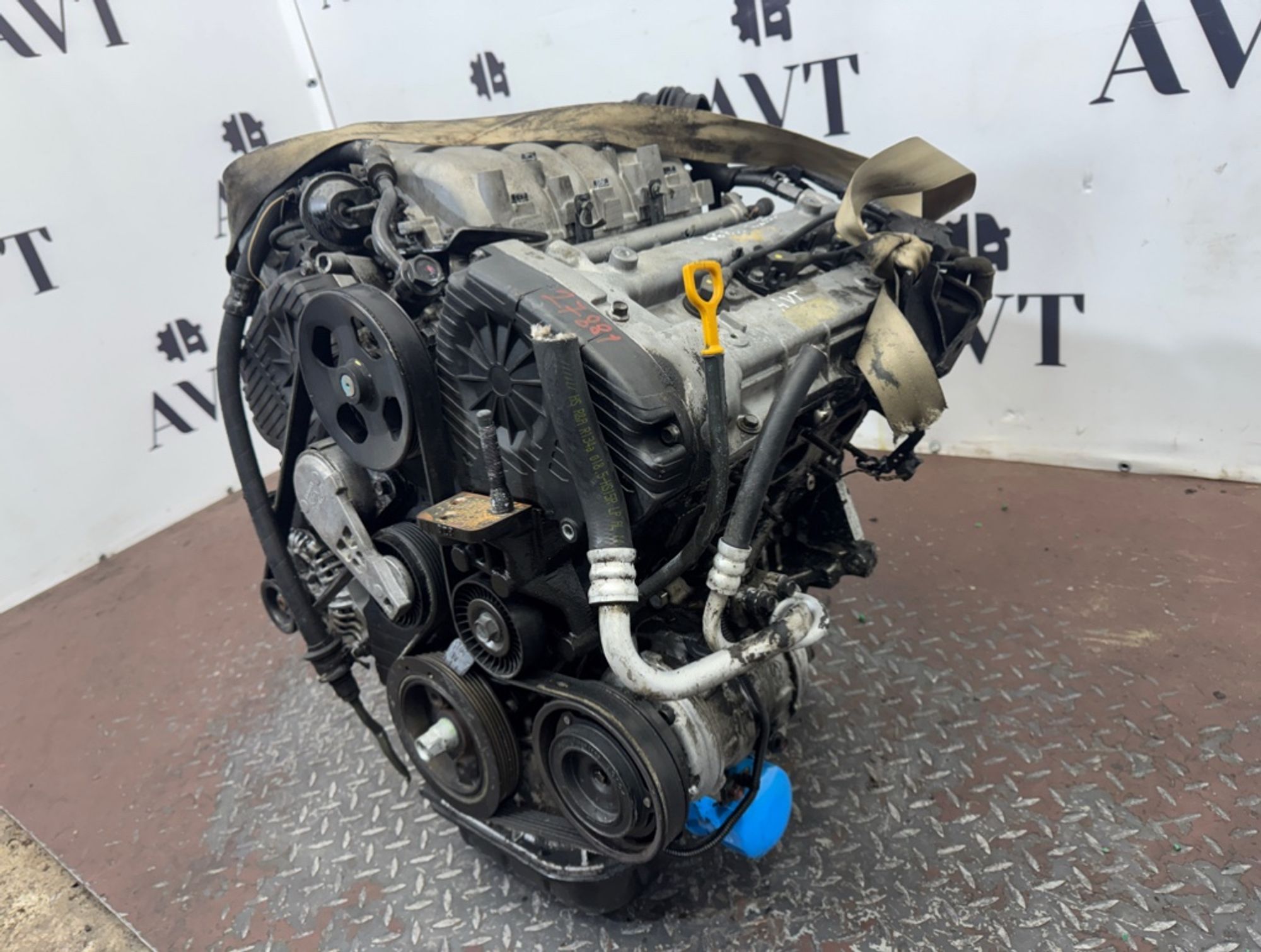 Двигатель Hyundai Santa Fe G6BA G6BA, 95000 рублей, Москва