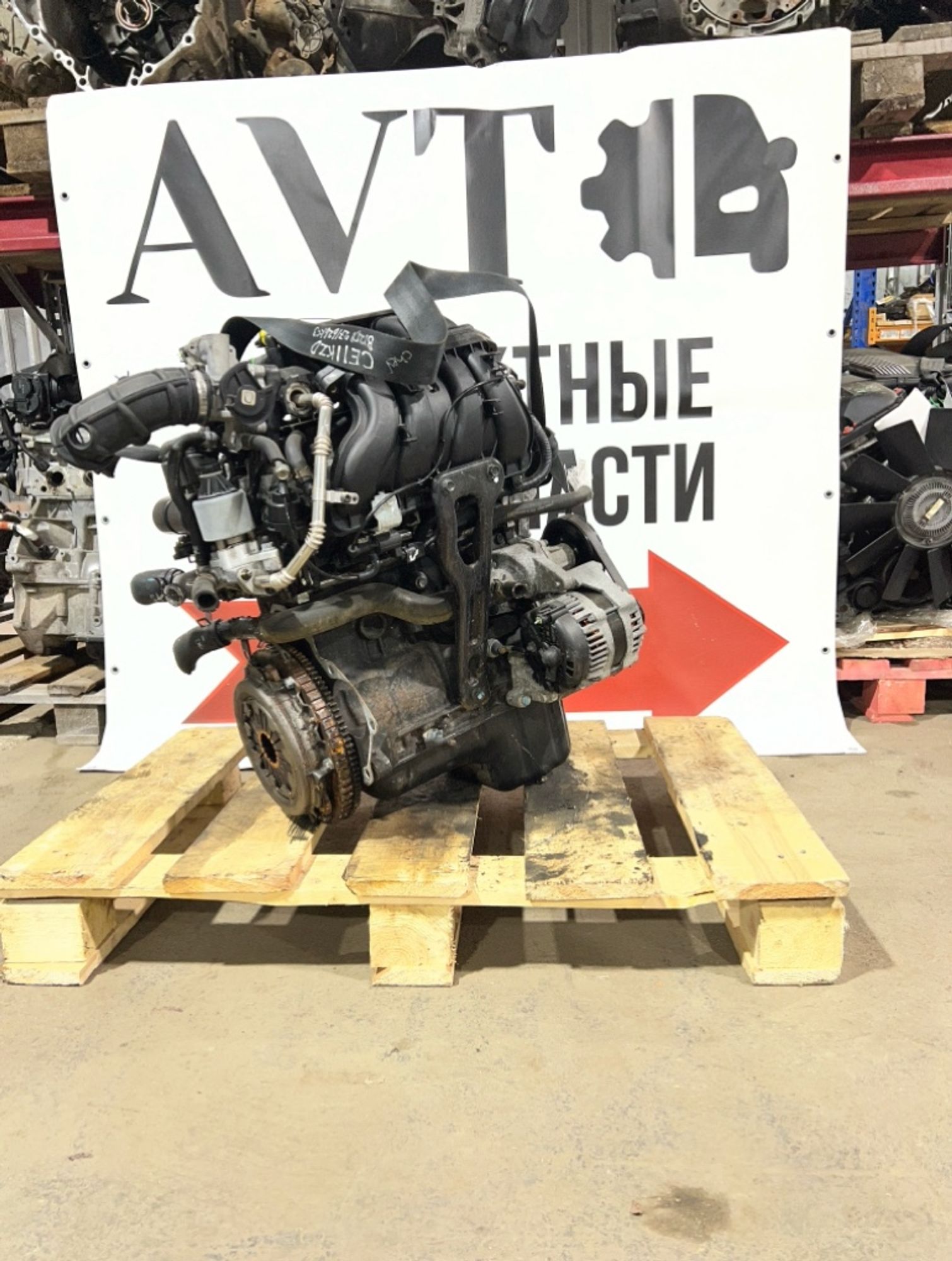 Двигатель Chevrolet Spark B12D1 B12D1, 50000 рублей, Москва