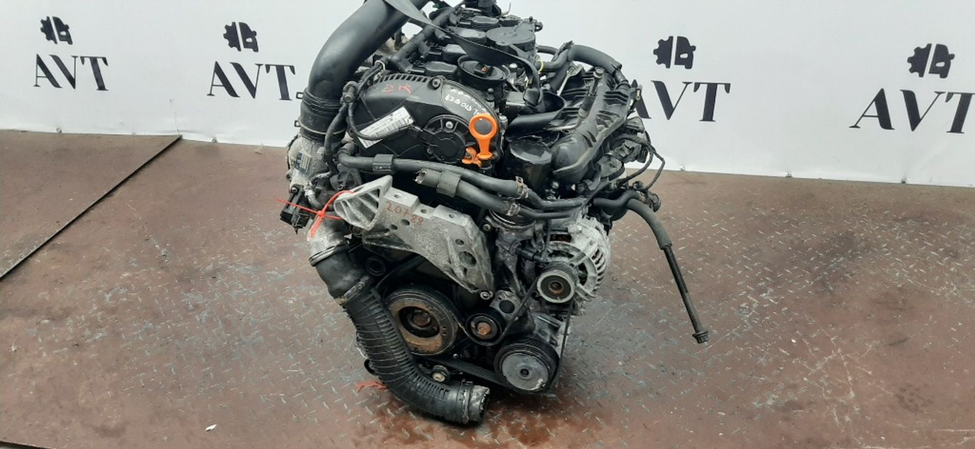 Двигатель Audi A3 BZB BZB, 165000 рублей, Москва